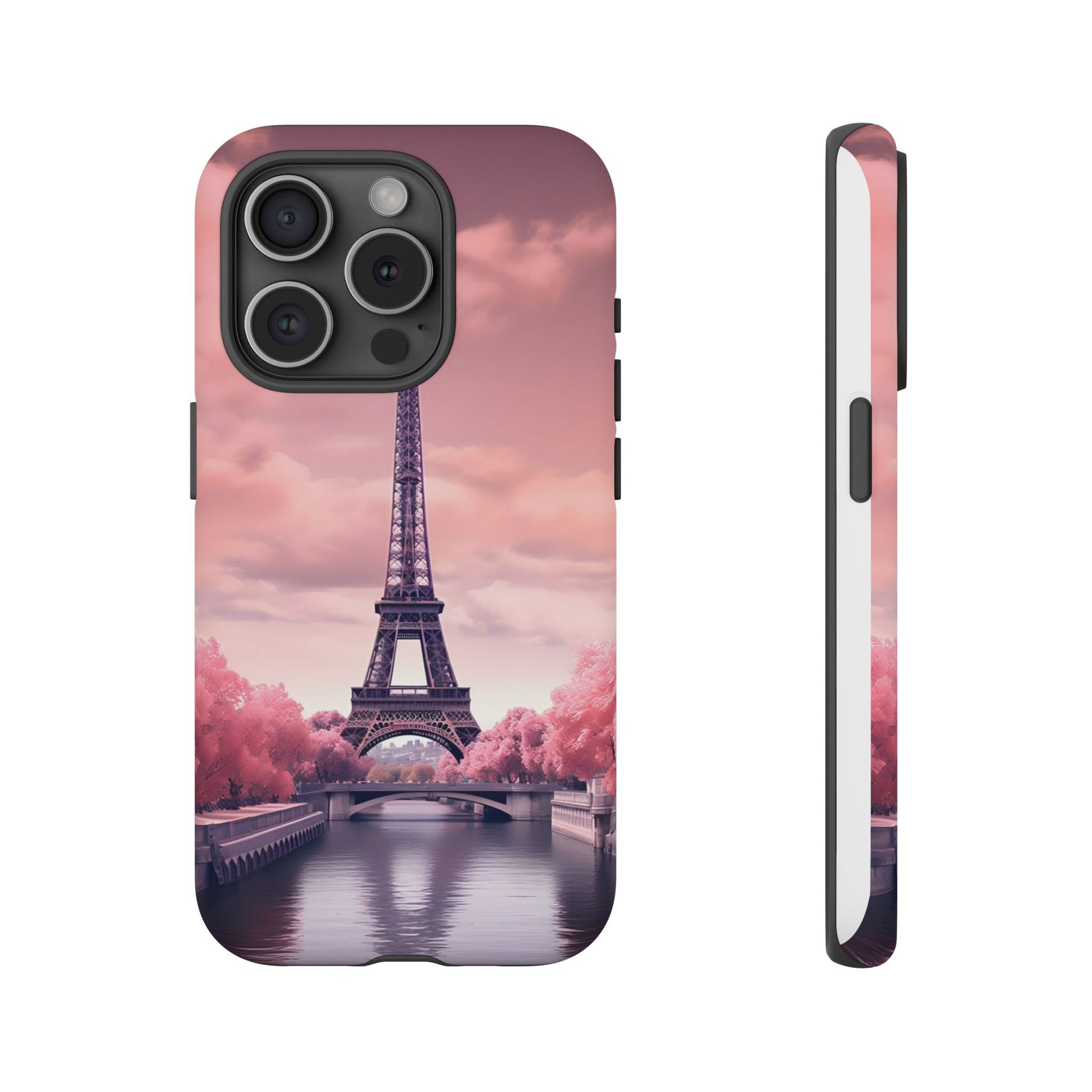 Eiffel Tower Paris Tough Cases for iPhones, Samsung, and Pixel