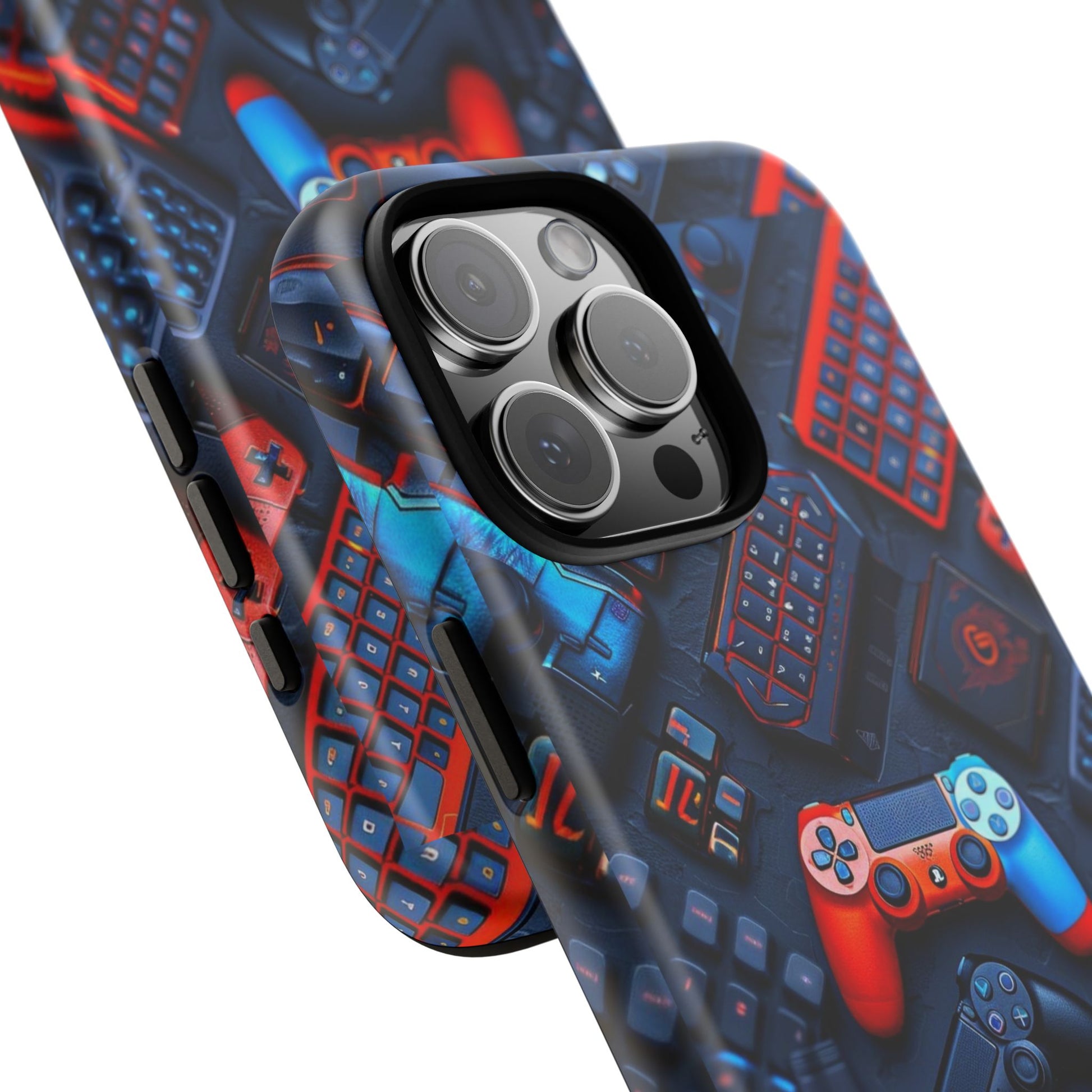 Gamer Themed Controllers Tough Cases for iPhones, Samsung, and Pixel