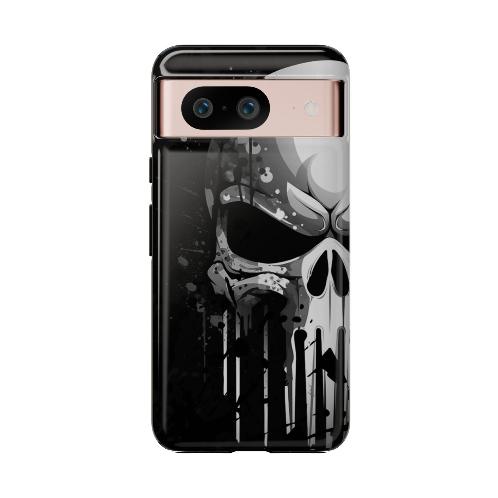 Punisher Skull Tough Cases for iPhones, Samsung, and Pixel