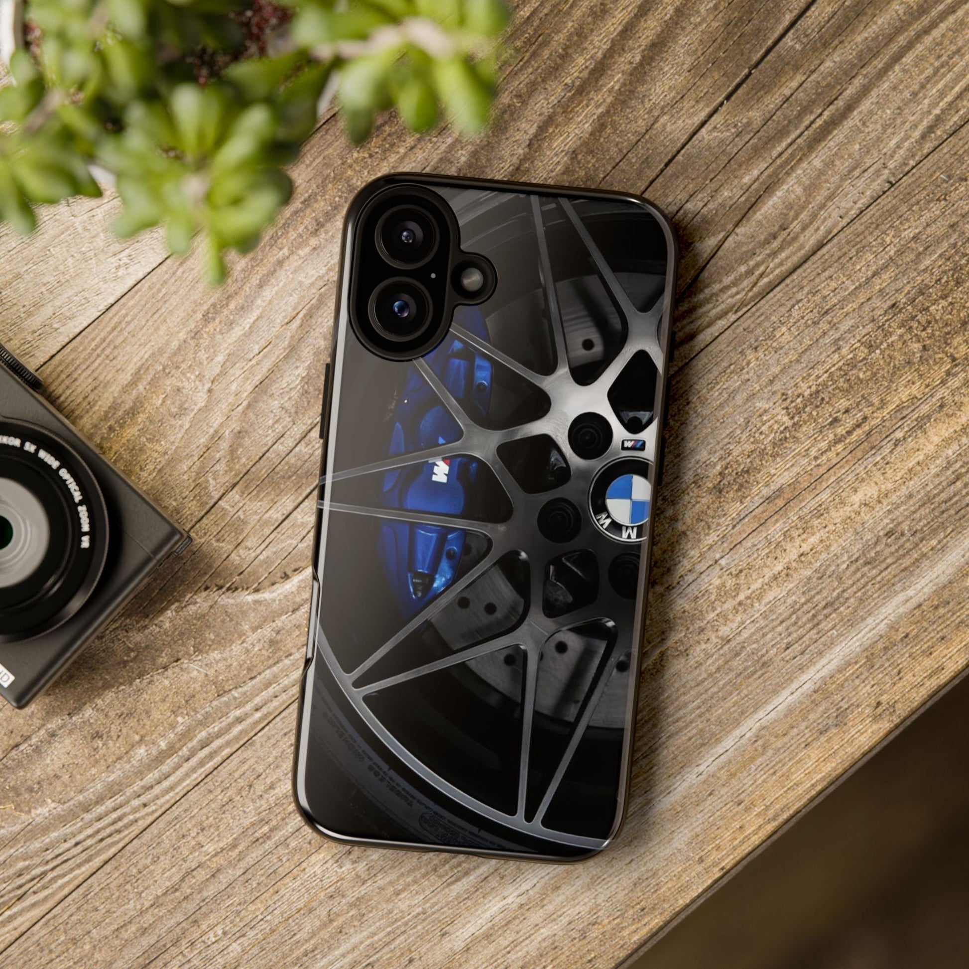 BMW M3 Racing Wheels Tough Cases for iPhones, Samsung, and Pixel