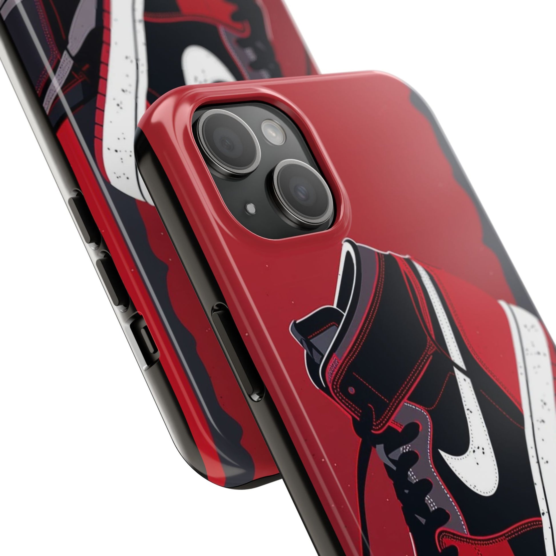 Retro Basketball Sneaker Art Phone Cases for iPhone & Samsung Galaxy Phones