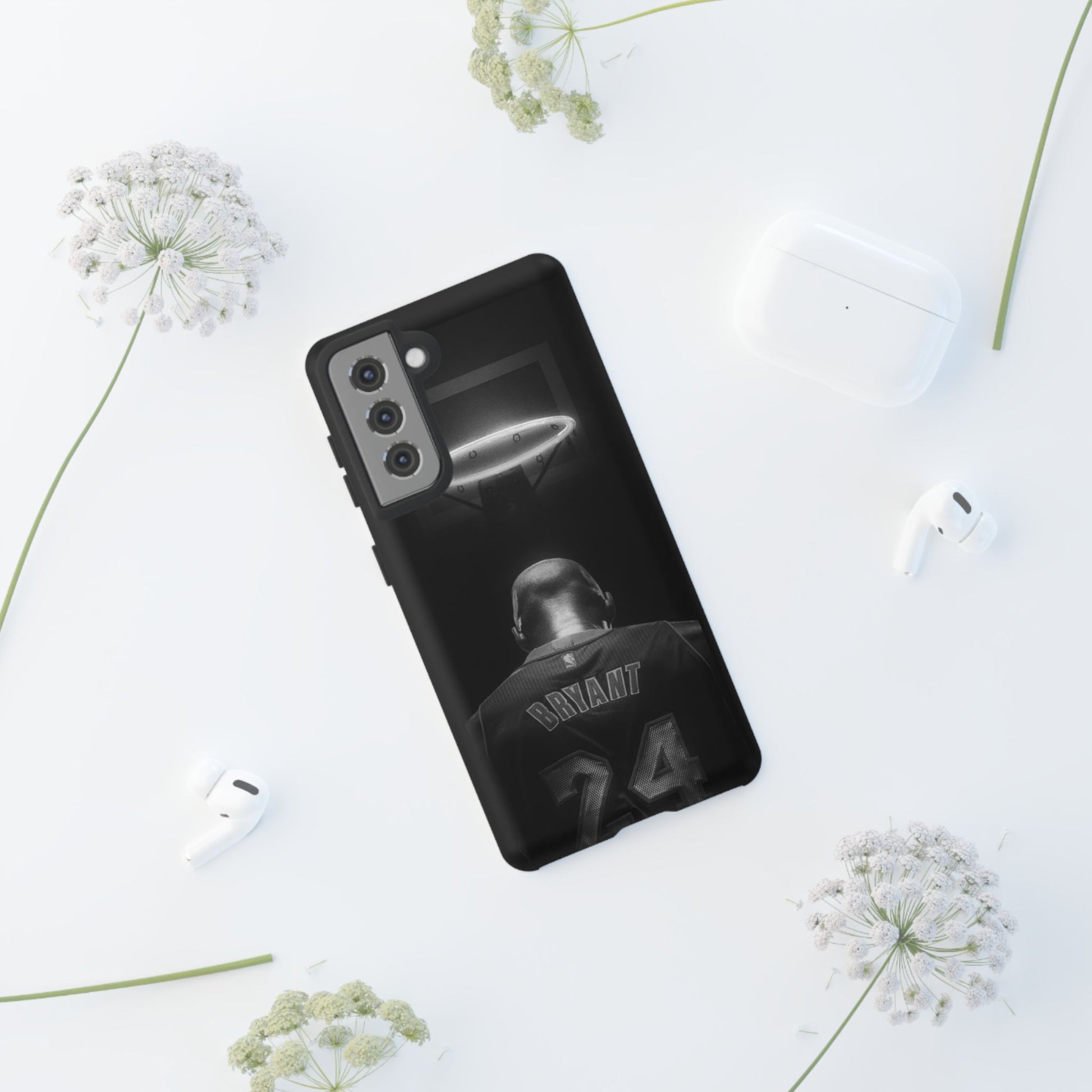 Basketball Legend Kobe Bryant Tough Cases for iPhones, Samsung, and Pixel