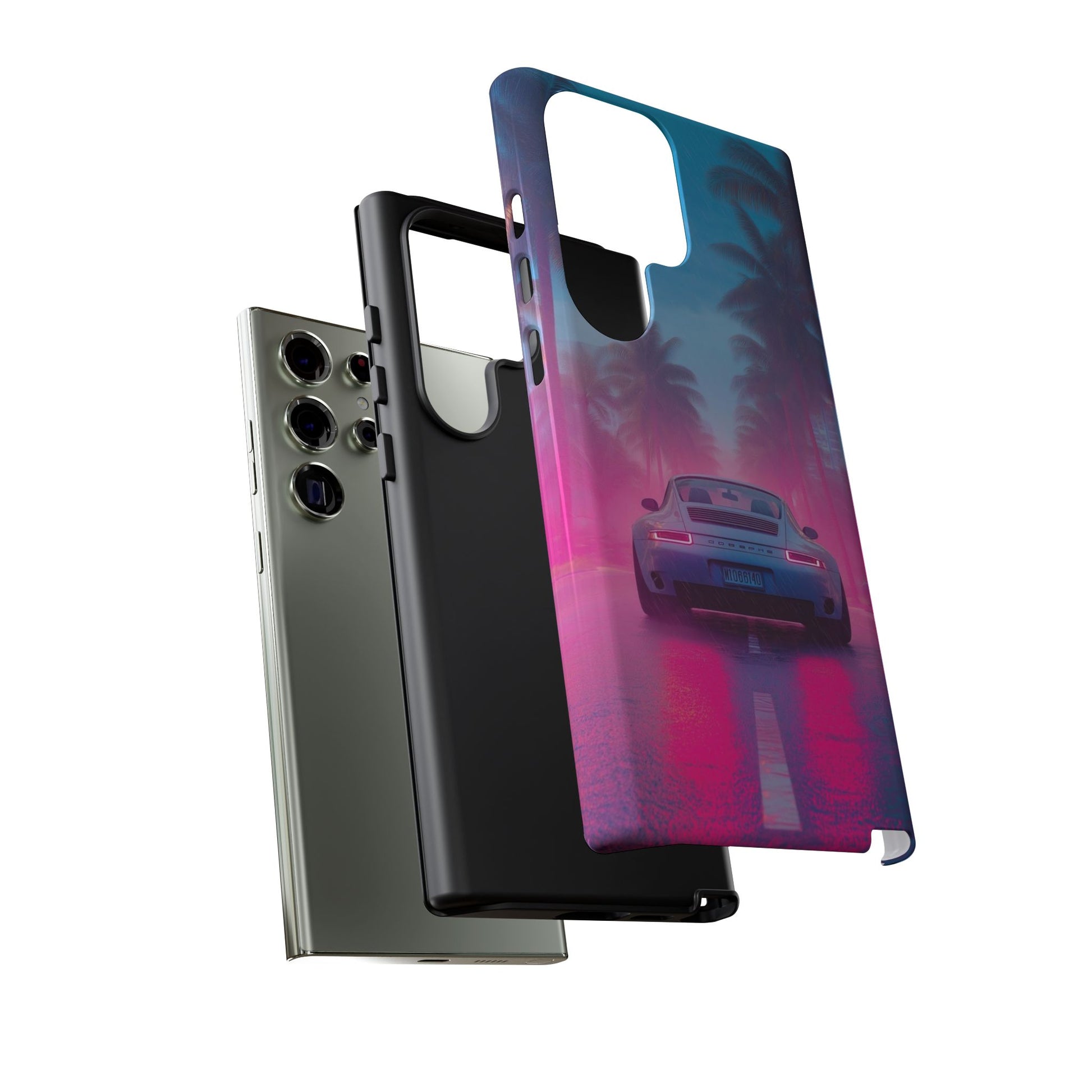 Miami Vice Porsche Phone Case for iPhone, Samsung Galaxy, & Pixel Phones
