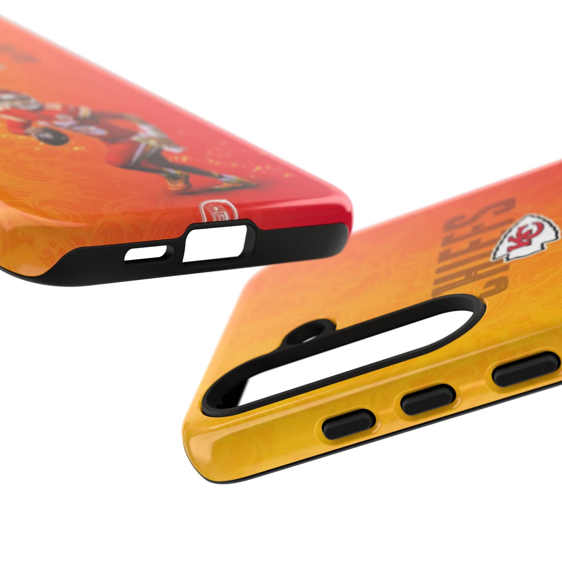 Kansas City Chiefs Patrick Mahomes Football Tough Cases for iPhones, Samsung, and Pixel