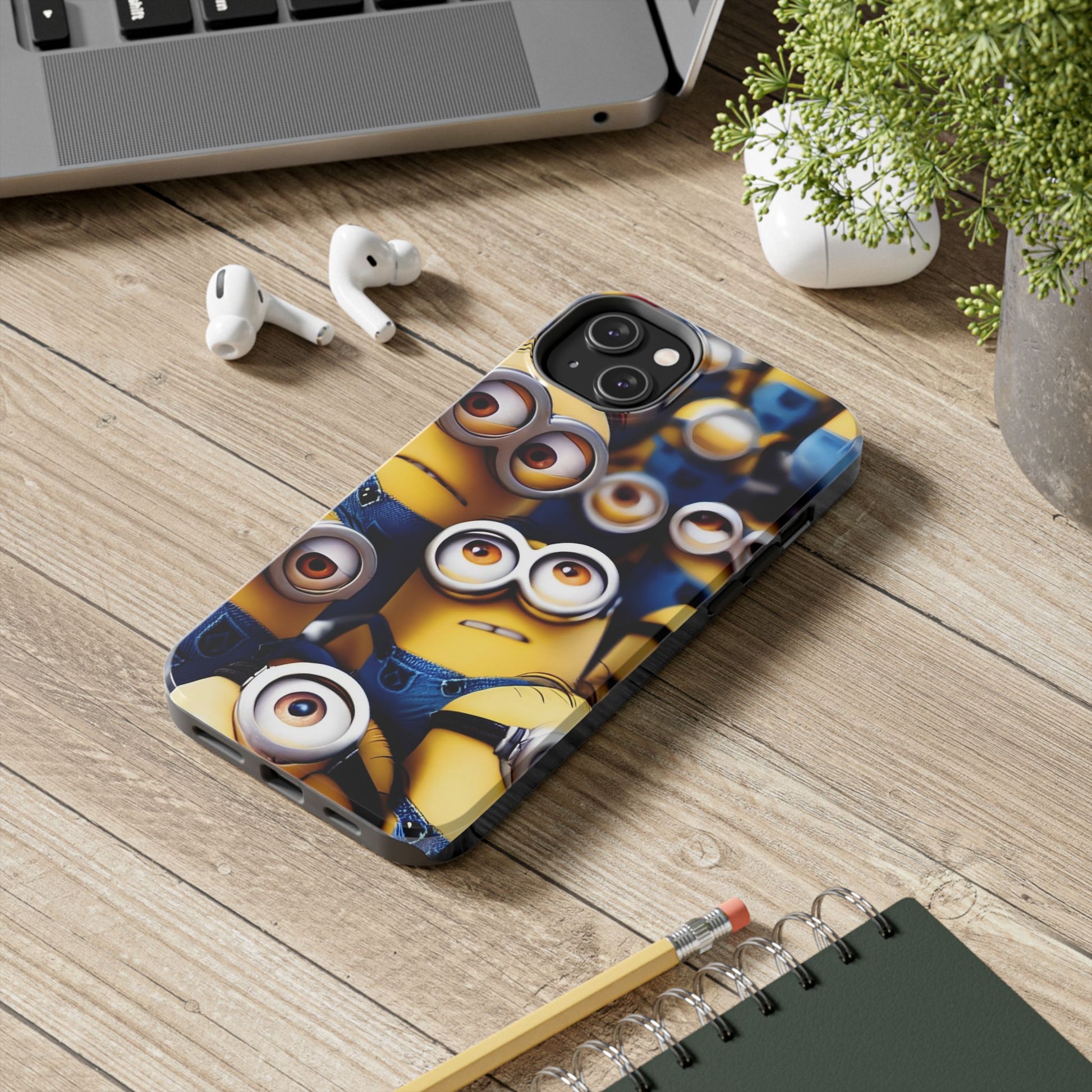 Minions Theme Phone Cases for Iphones & Samsung Phones Durable