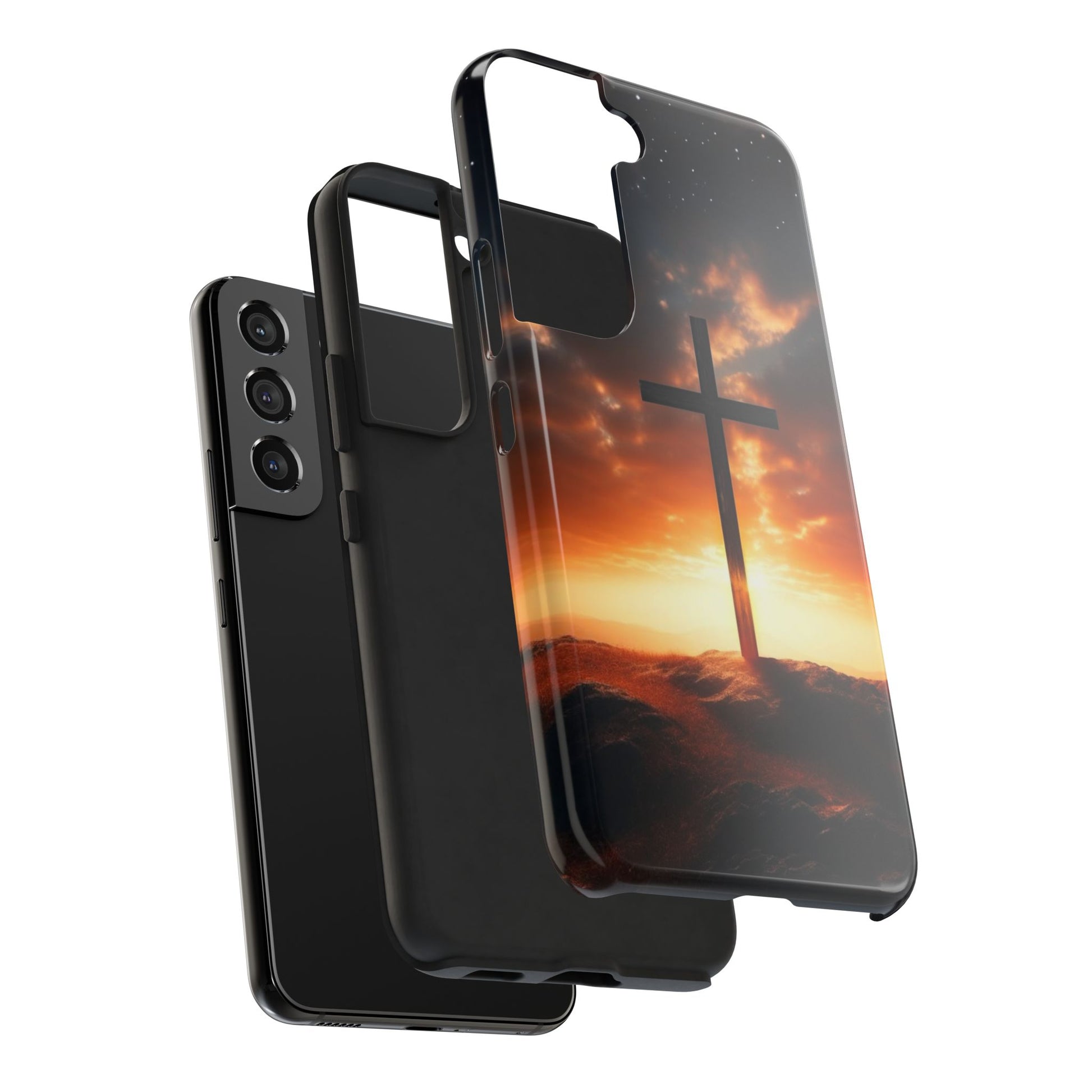 Christian Cross Theme Phone Cases for Iphones & Samsung Phones Durable