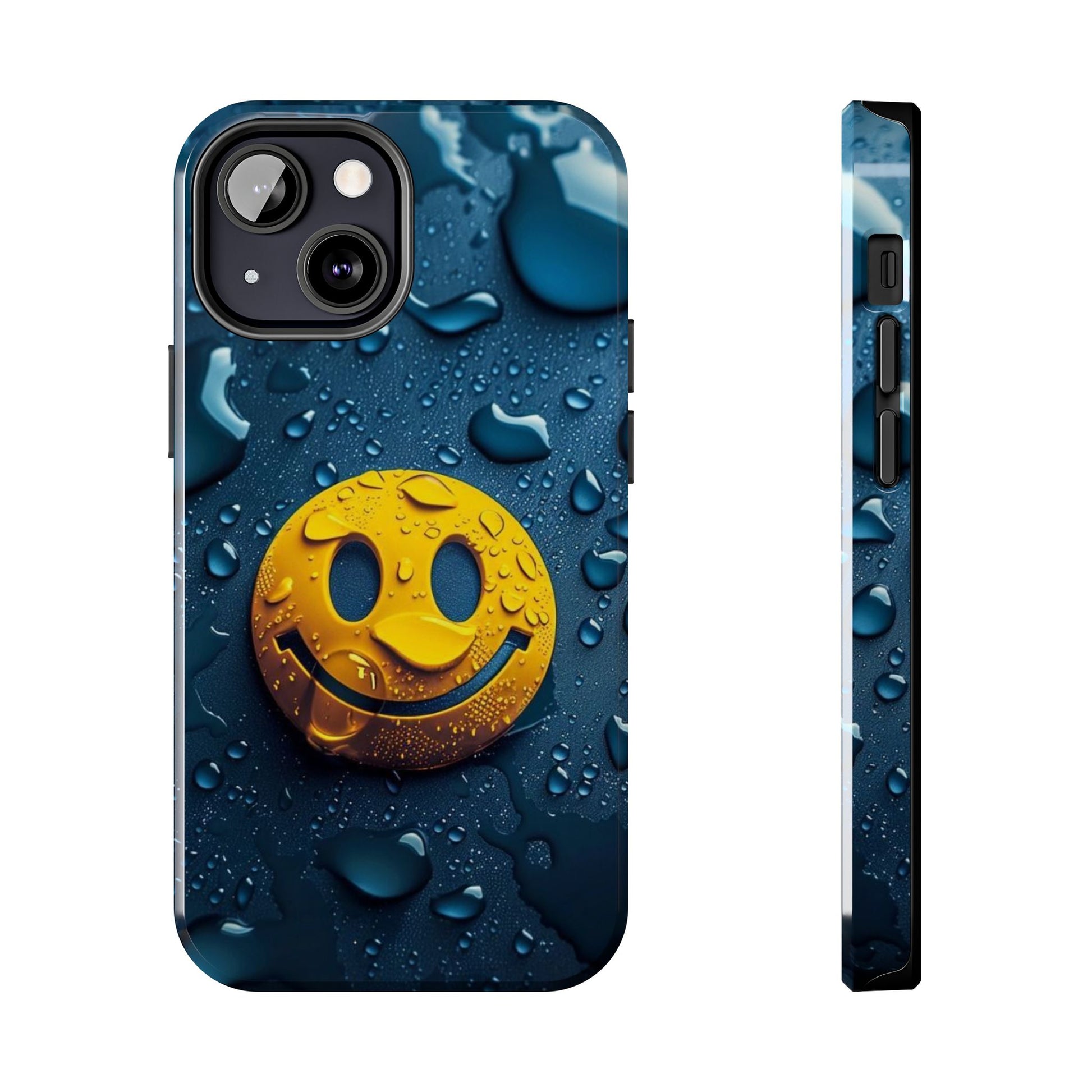 Be Happy Smiley Face Phone Cases for iPhones & Samsung Phones