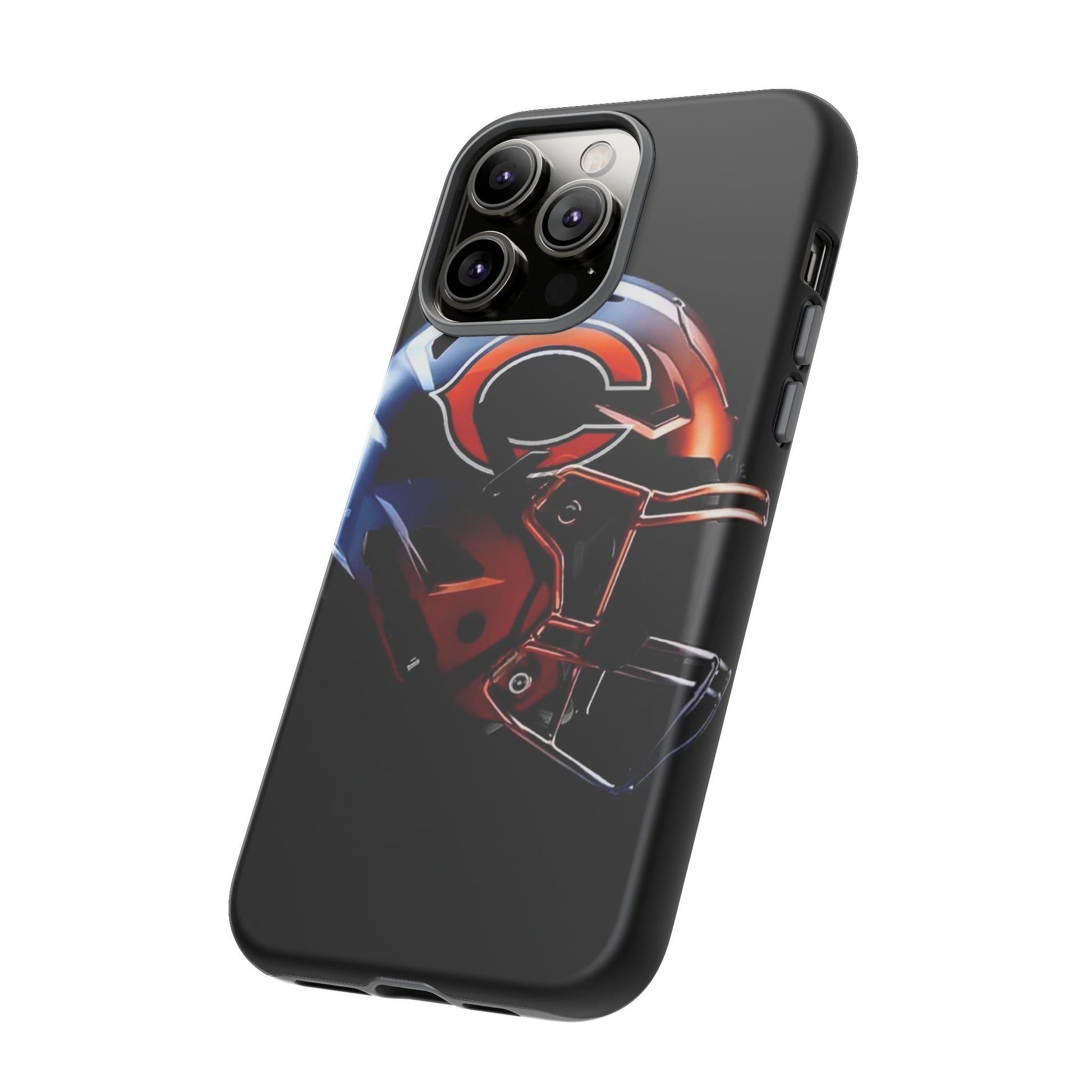 Football Helmet Chicago Bears Phone Case, Tough Cases for iPhones, Samsung, and Pixel