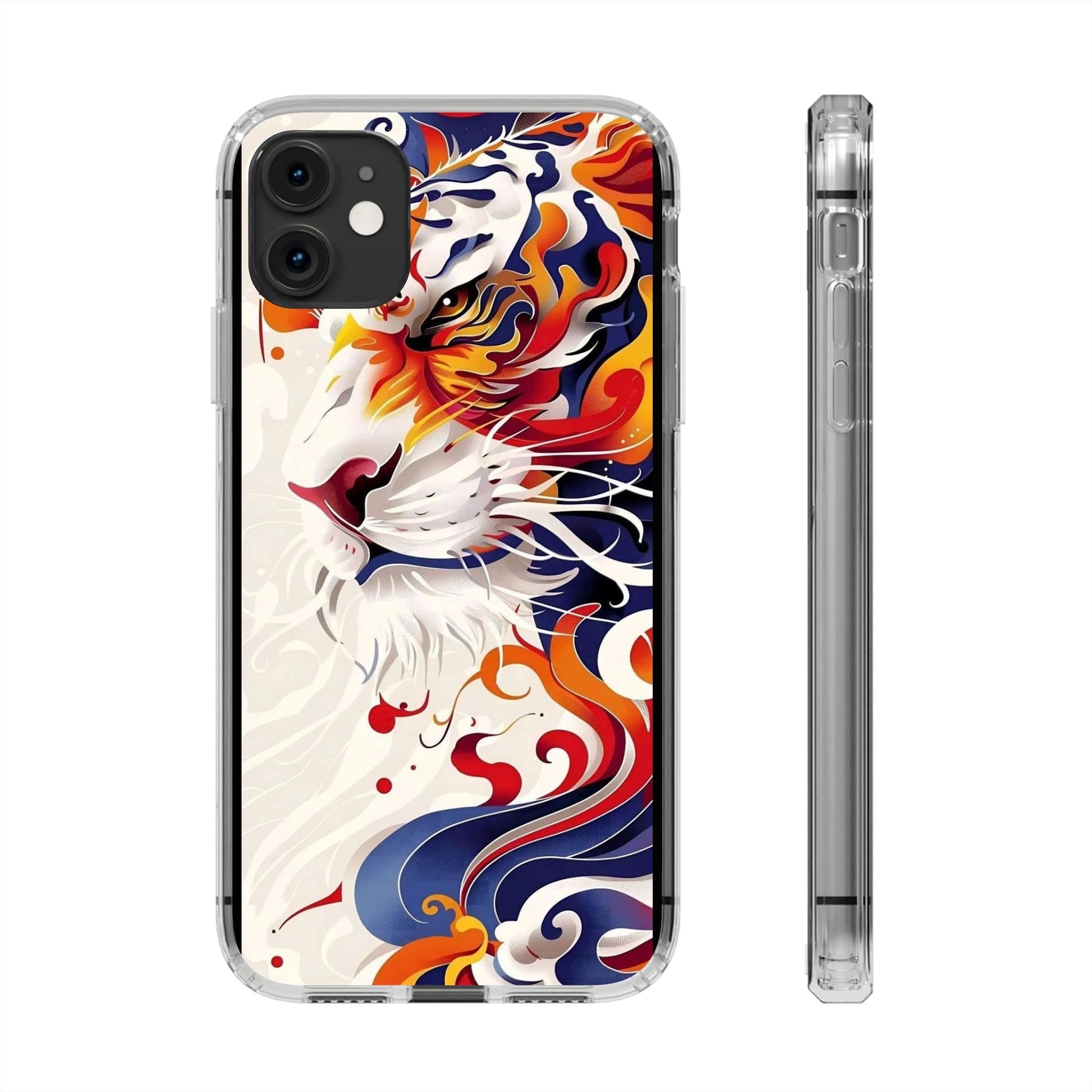 Awesome Abstract Tiger Art Iphone, Samsung case