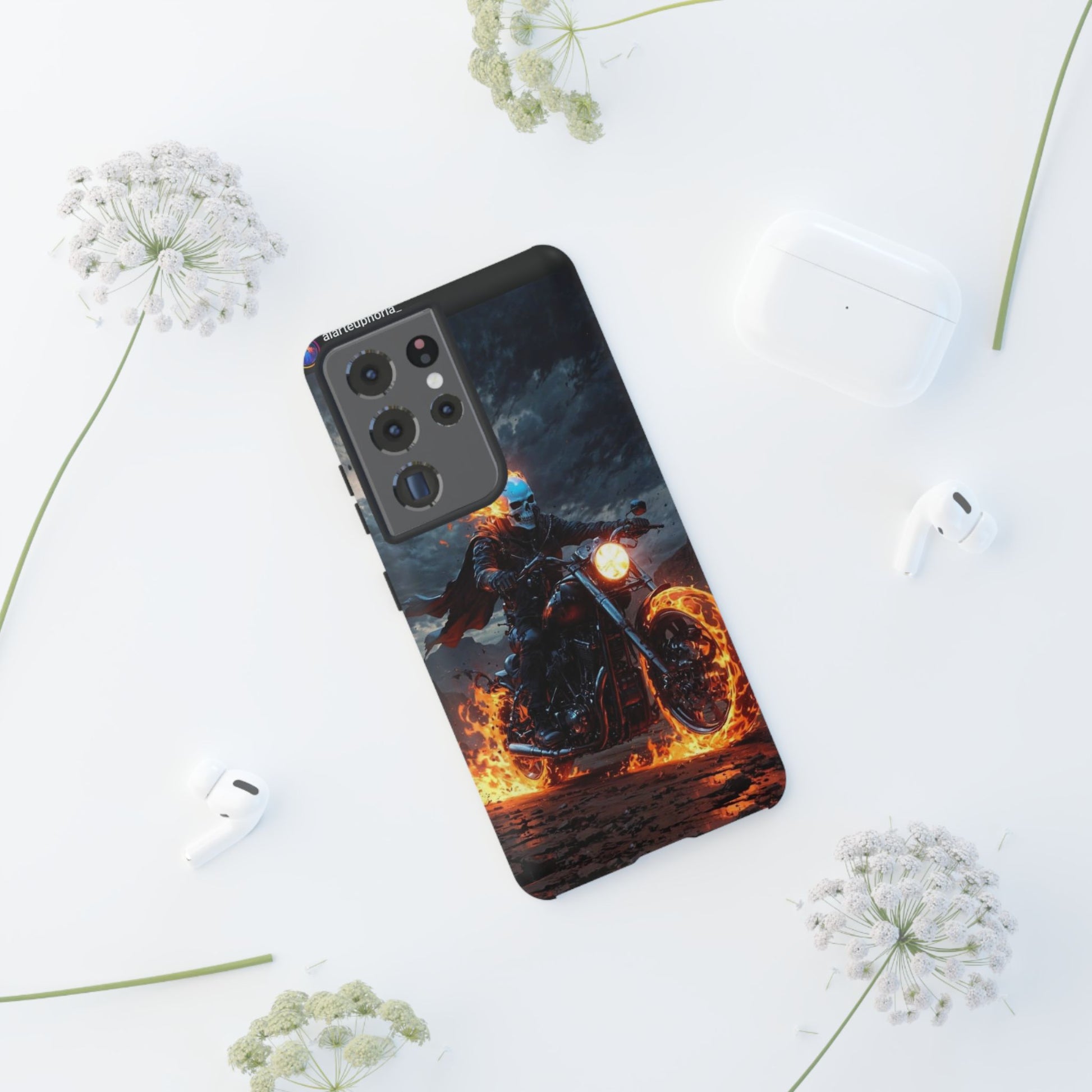 Marvel's Ghost Rider Tough Cases for iPhones, Samsung, and Pixel