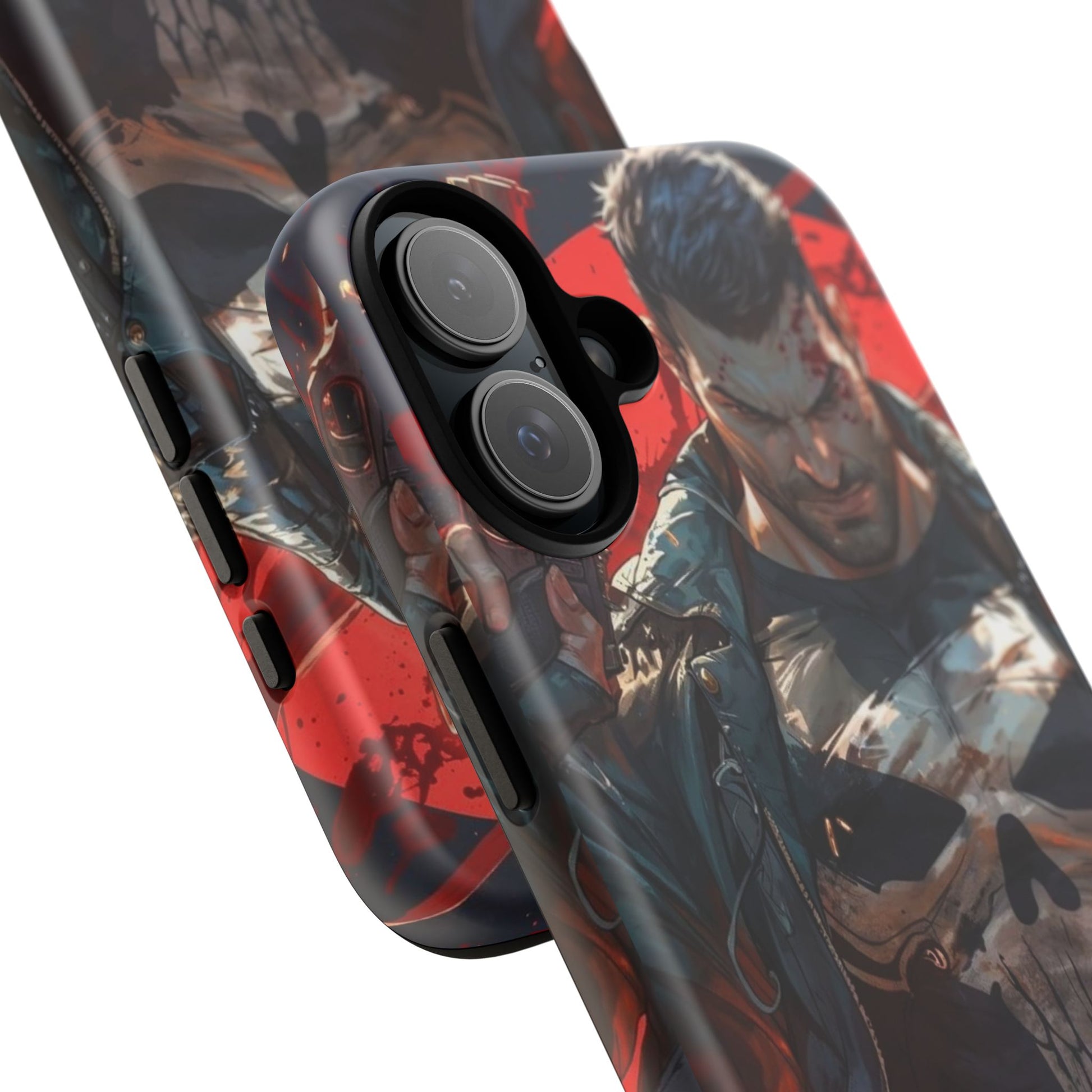 Punisher Tough Cases for iPhones, Samsung, and Pixel