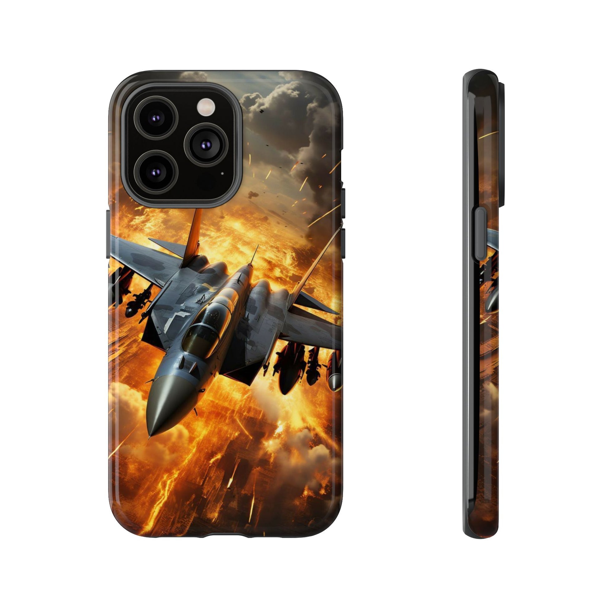 F-15 Fighter Jet Tough Cases for iPhones, Samsung, and Pixel