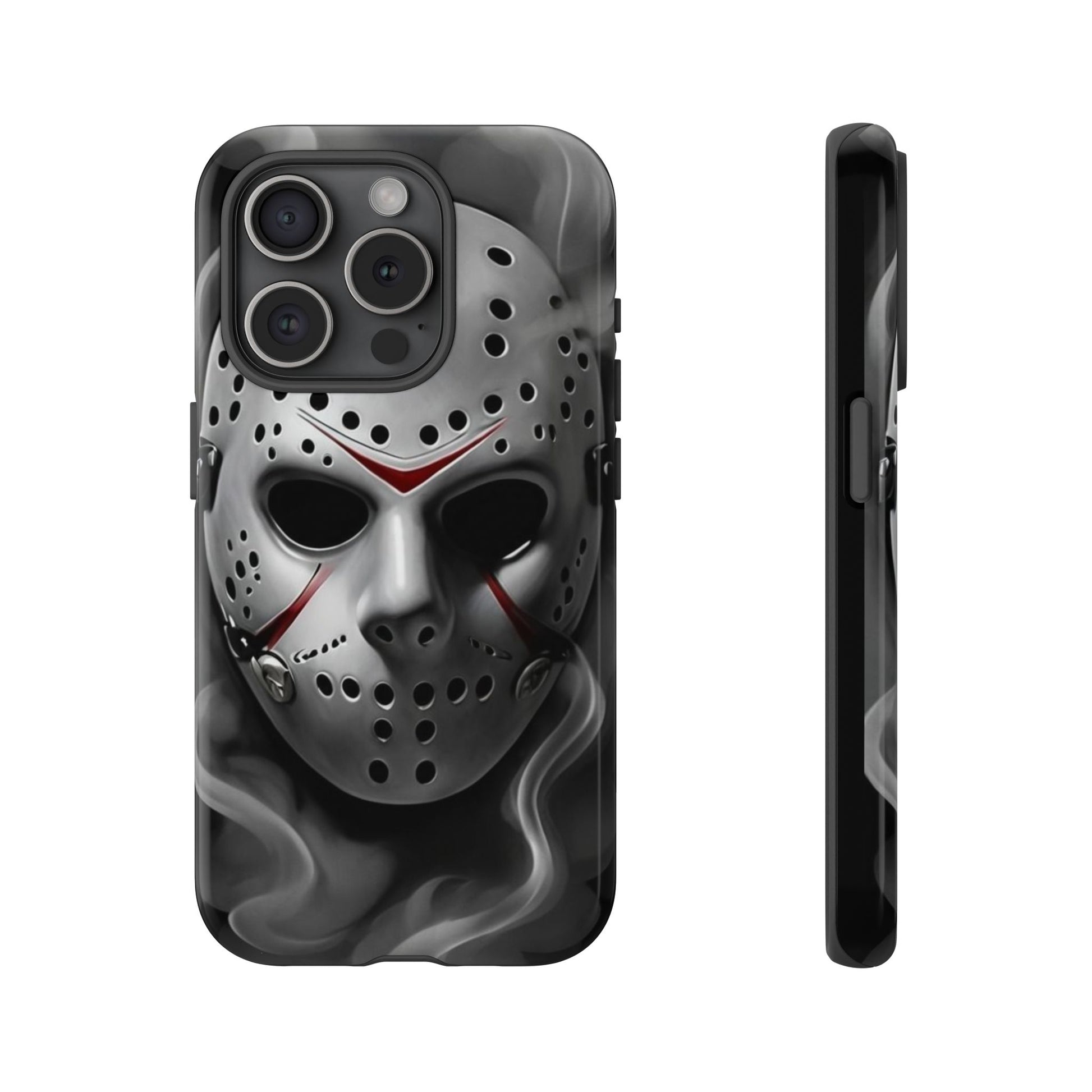 Friday the 13th Jason's Mask Tough Cases for iPhones, Samsung, and Pixel