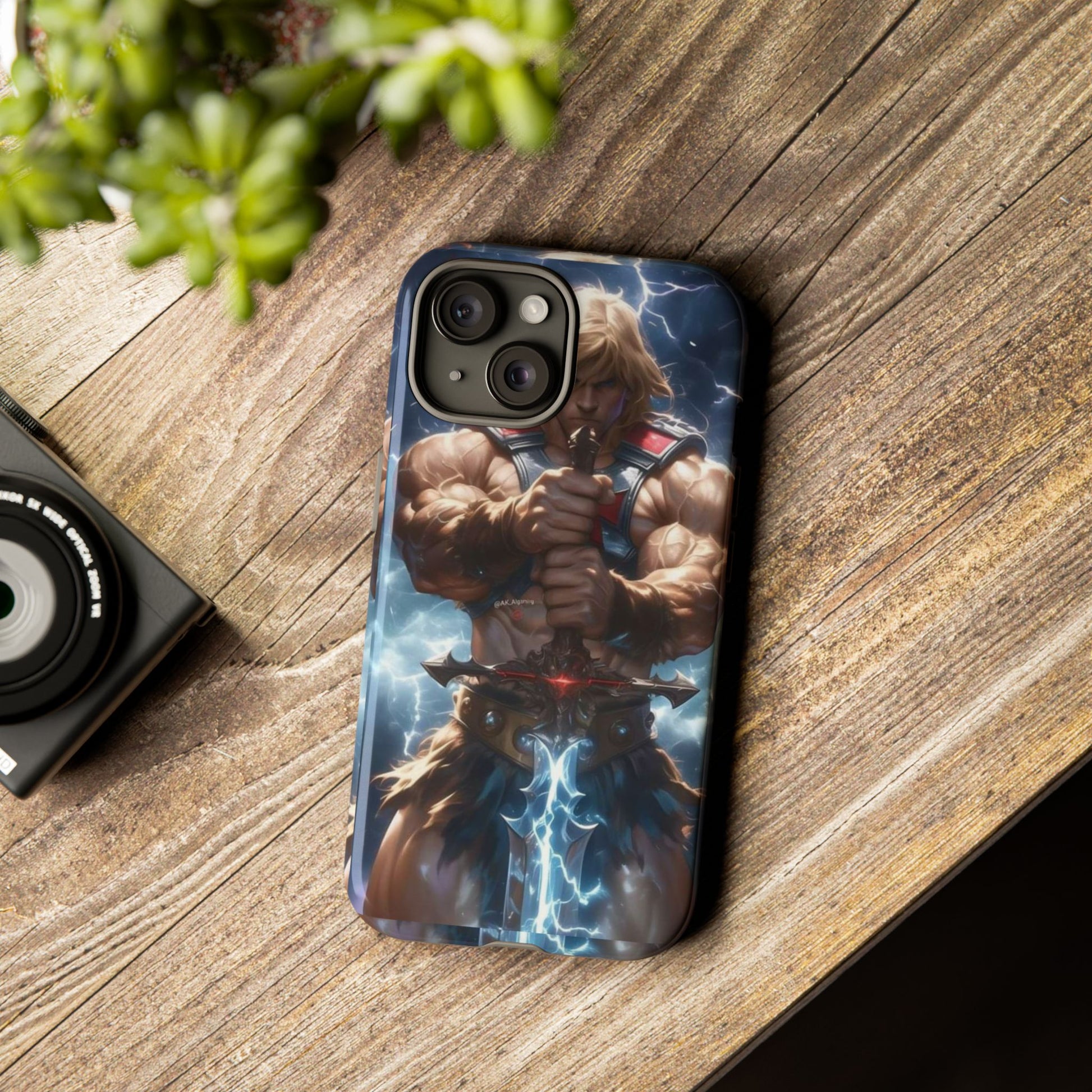 He-Man Masters of the Universe Tough Cases for iPhones, Samsung, and Pixel