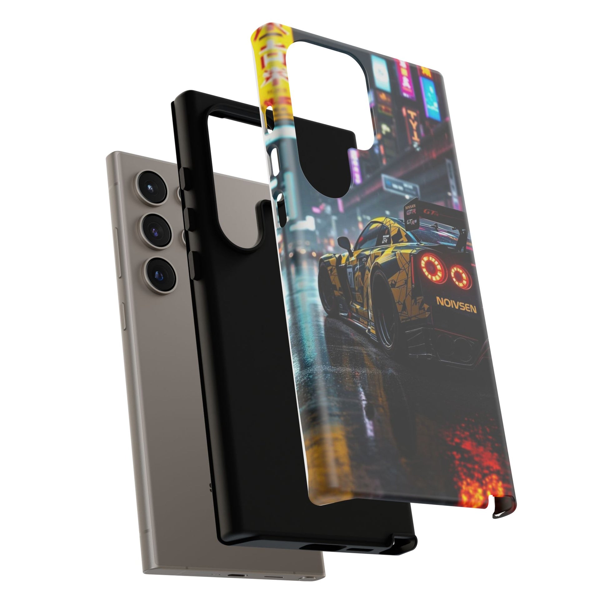 Nissan GTR in Japan Art Tough Cases for iPhones, Samsung, and Pixel