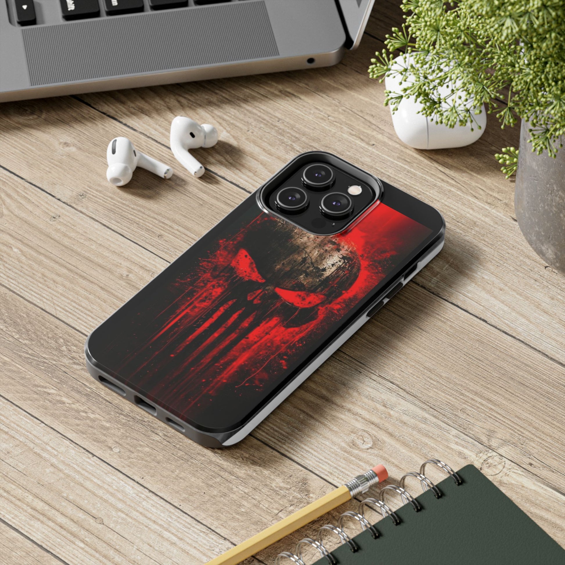 Comic Book Skull Art Phone Cases for iPhone & Samsung Galaxy Phones