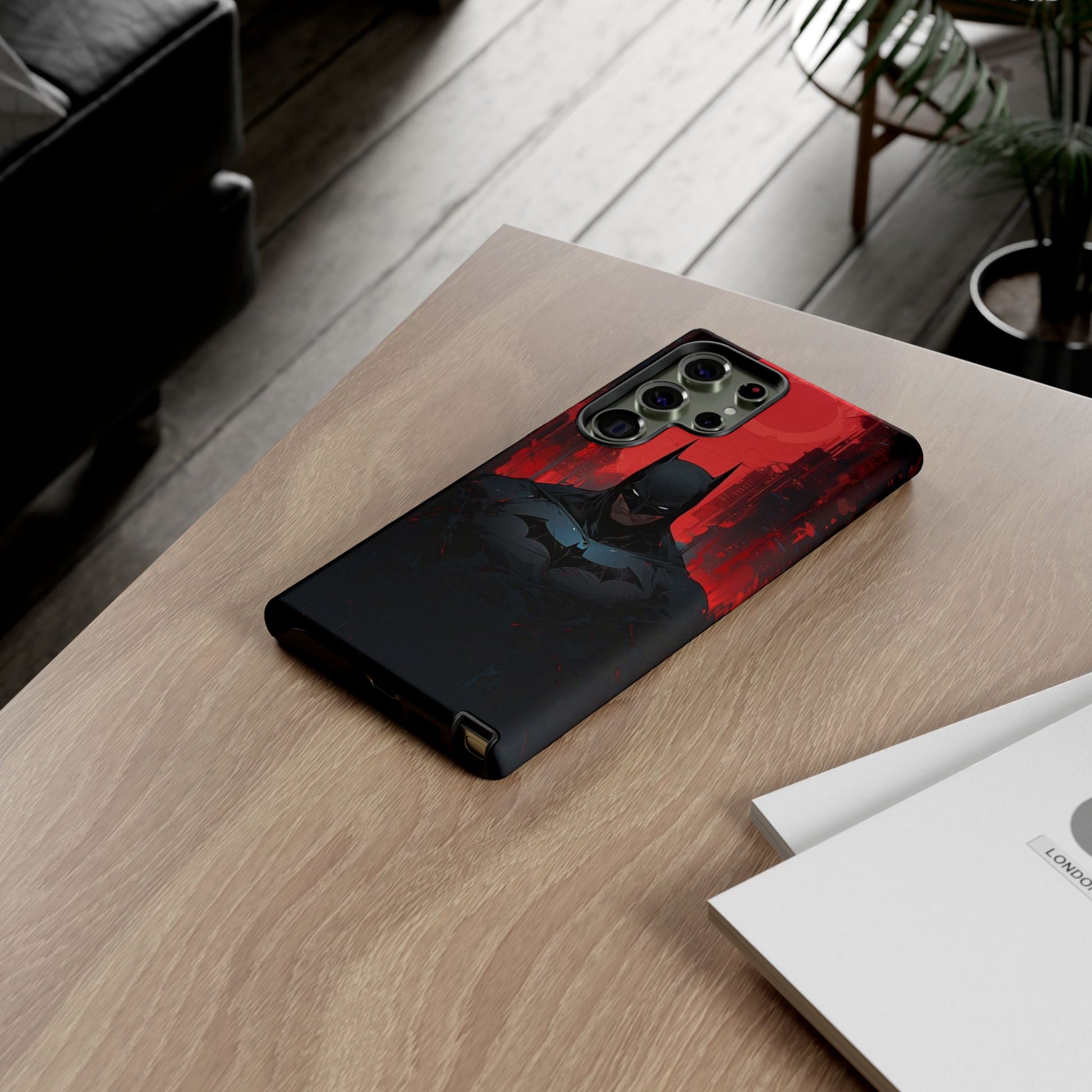The Dark Knight Batman Tough Cases for iPhones, Samsung, and Pixel