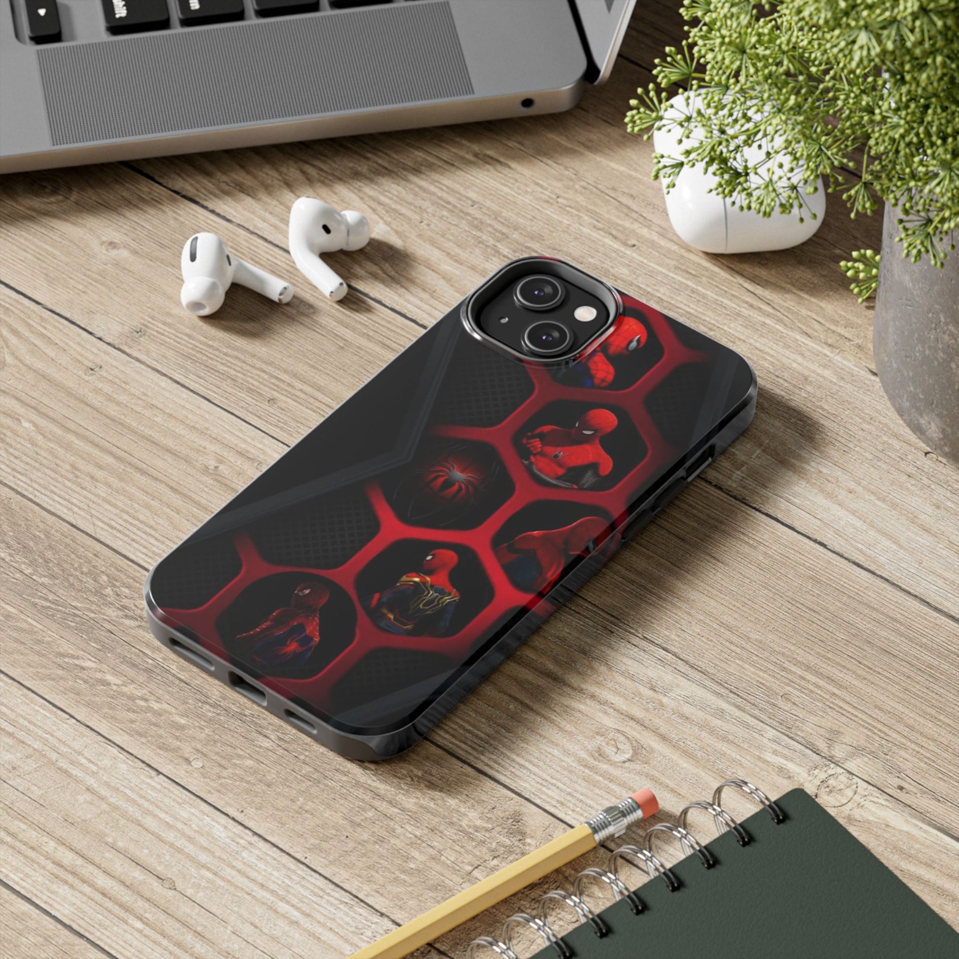 Comic book Hero Spider-man Phone Cases for Iphones & Samsung Phones Durable