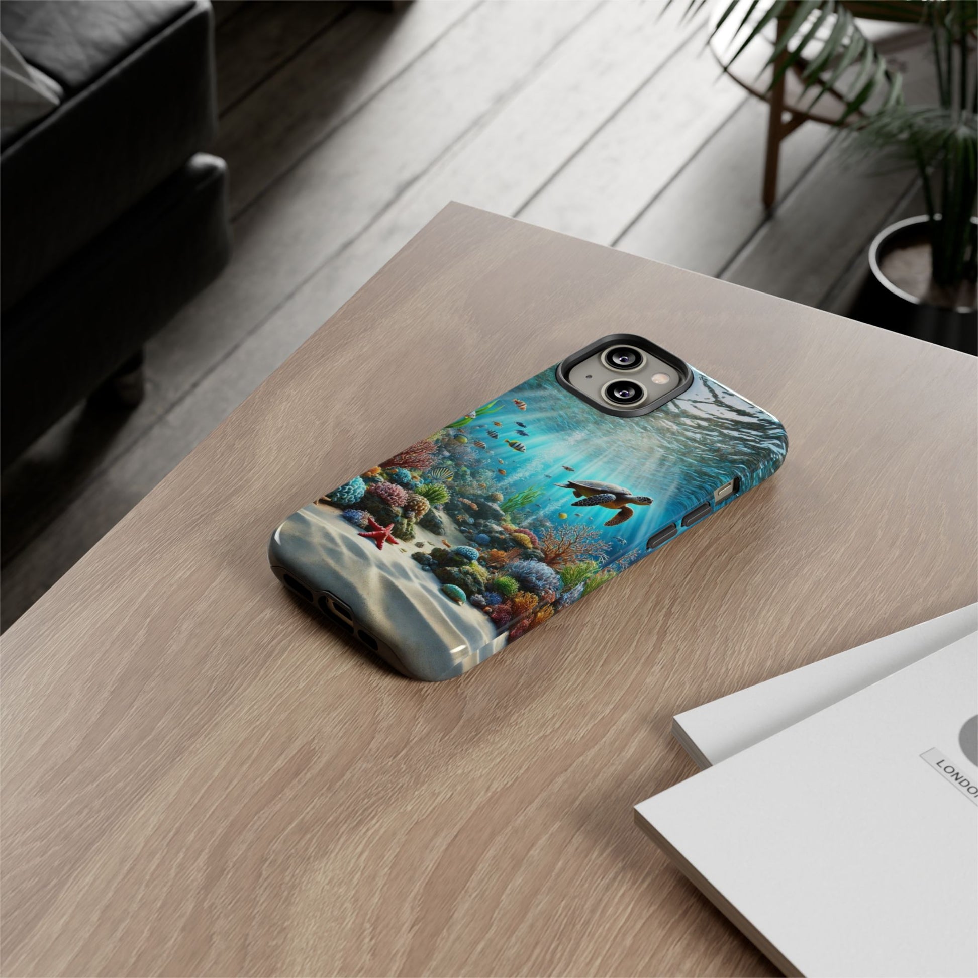 Under Sea Landscape Tough Cases for iPhones, Samsung, and Pixel