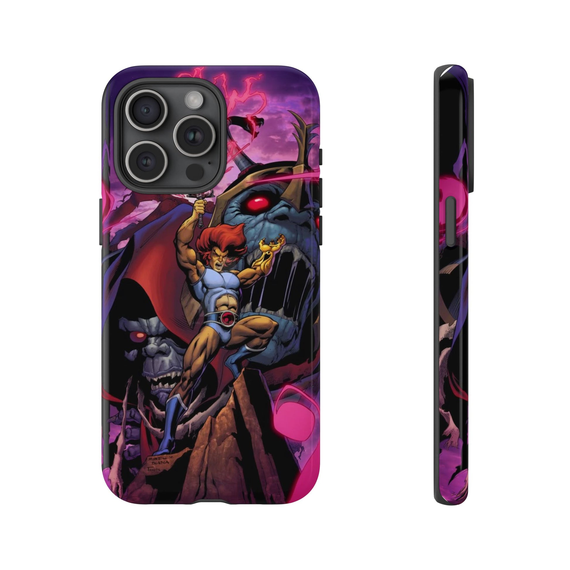 Thundercats Lion O x Mumra Tough Cases for iPhones, Samsung, and Pixel