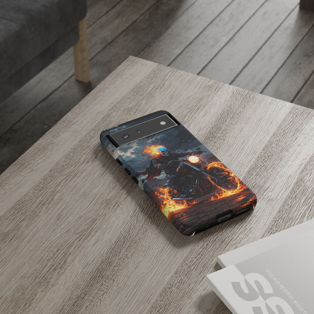 Marvel's Ghost Rider Tough Cases for iPhones, Samsung, and Pixel