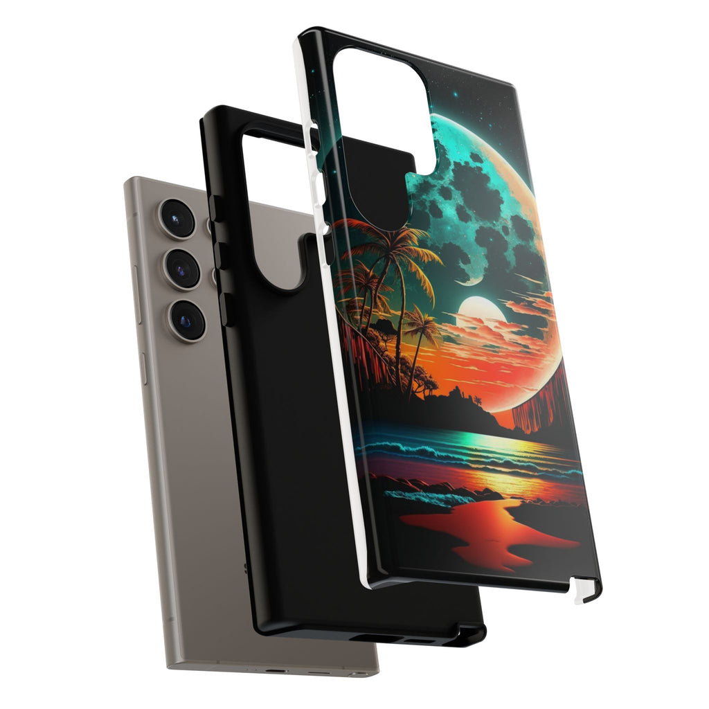 Fantasy Beach Sunset Landscape Phone Case for iPhone, Samsung Galaxy, & Pixel Phones