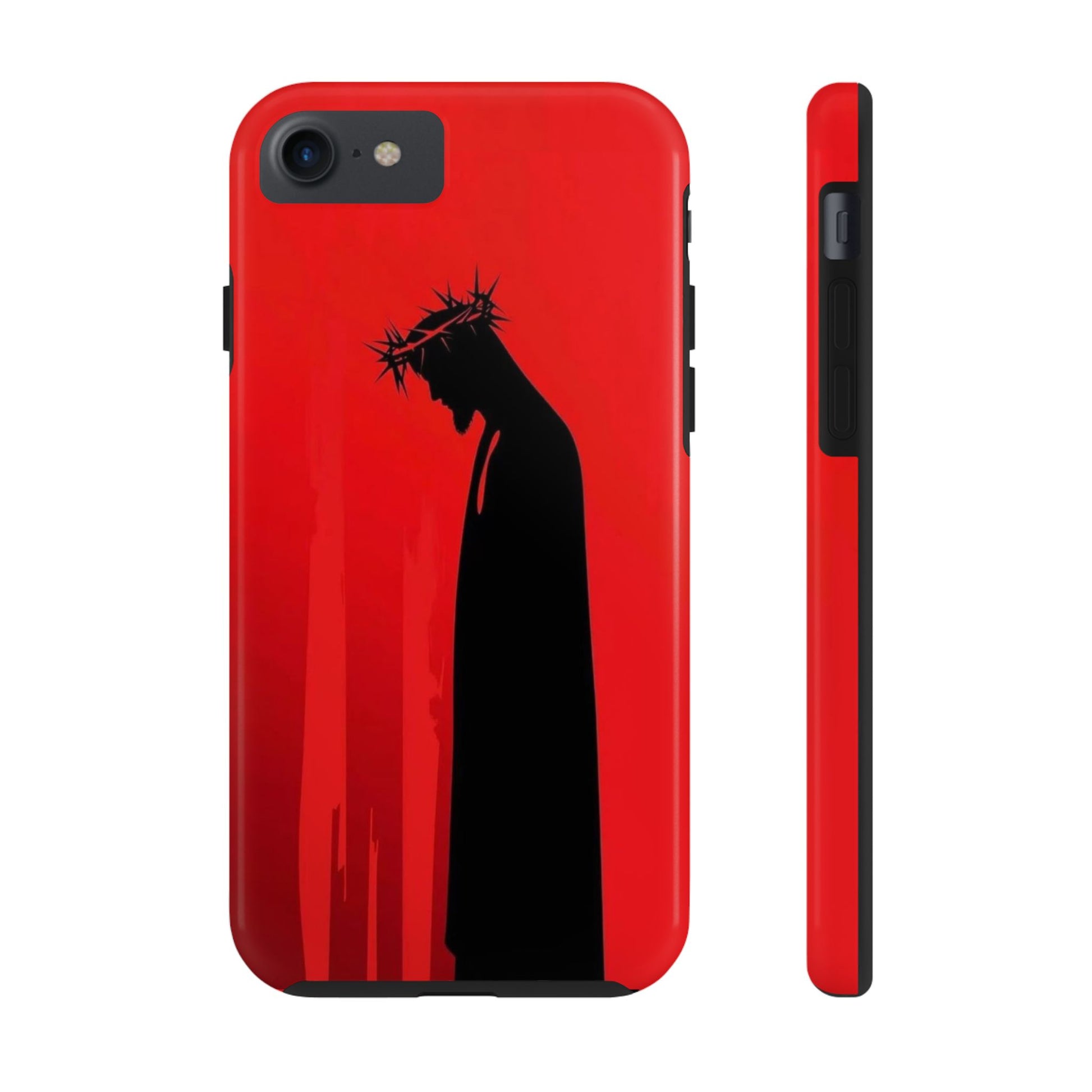 Jesus Silhouette Christian Art Phone Case for iPhone & Samsung Galaxy Phones