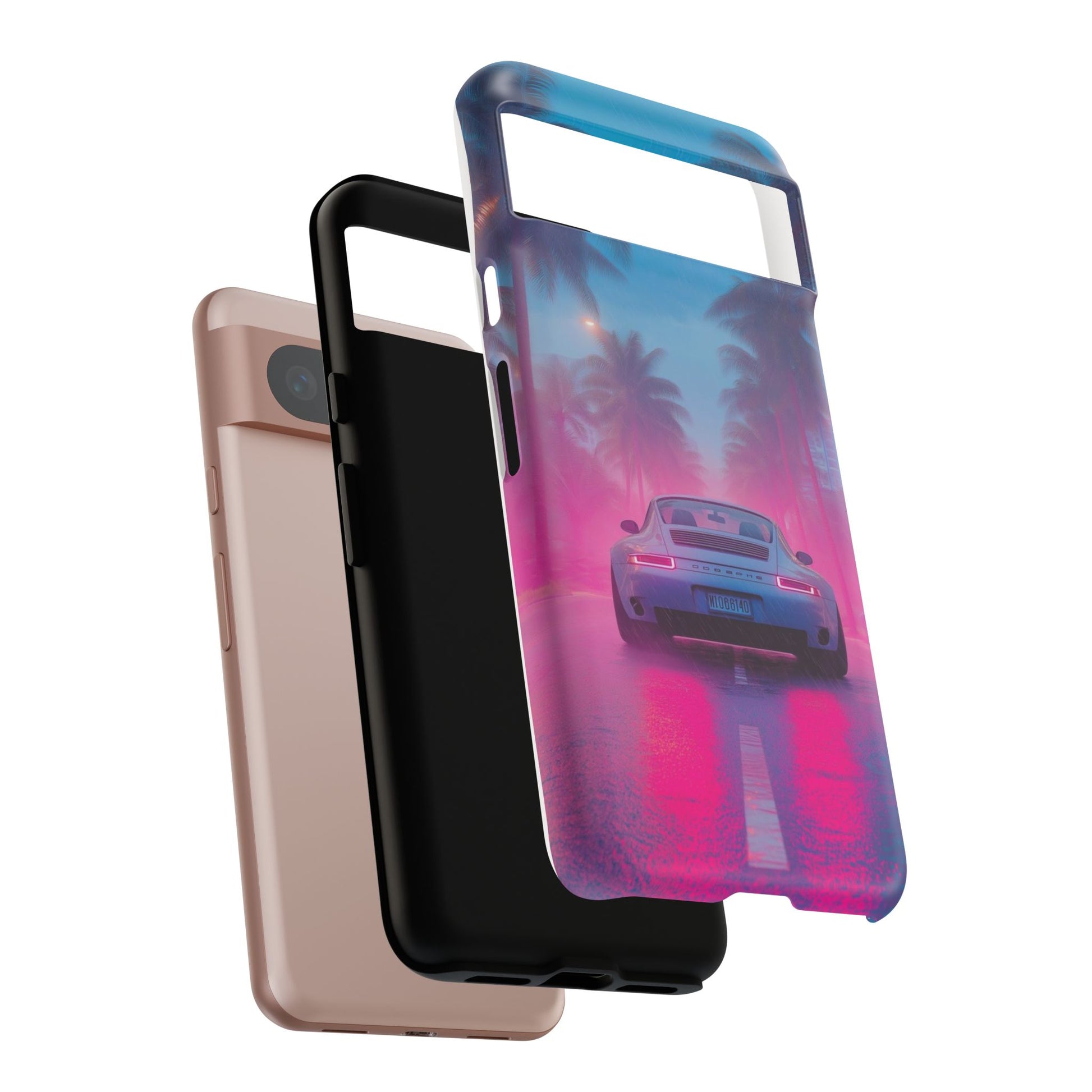 Miami Vice Porsche Phone Case for iPhone, Samsung Galaxy, & Pixel Phones