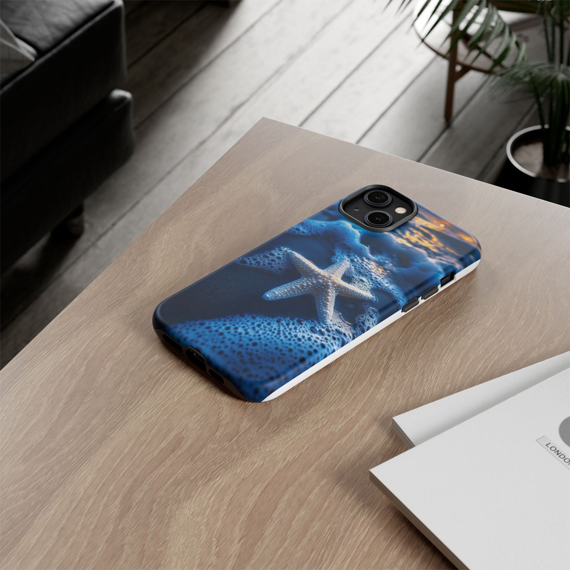 Starfish Beach Tough Cases for iPhones, Samsung, and Pixel