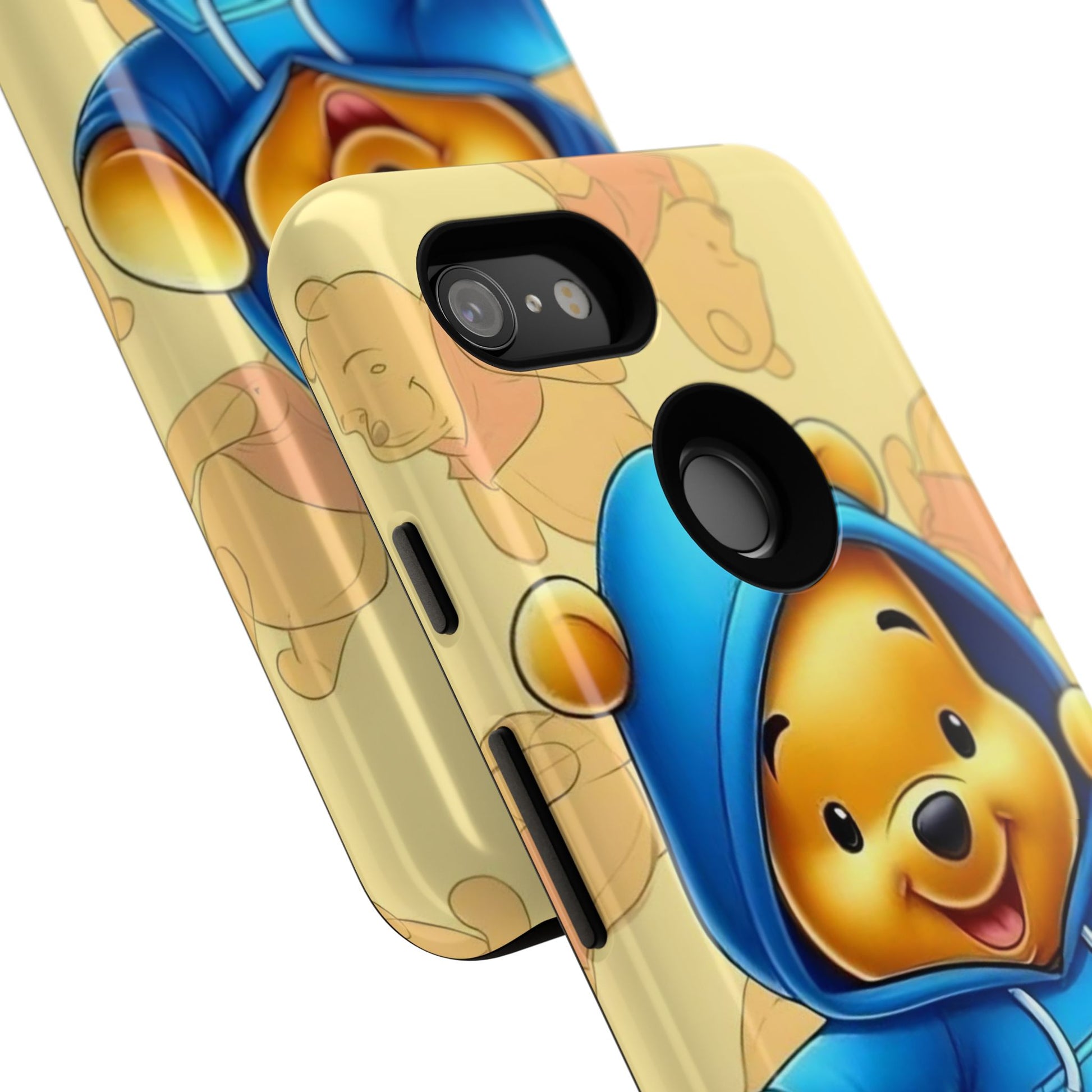 Cute Pooh Bear Phone Case, Tough Case