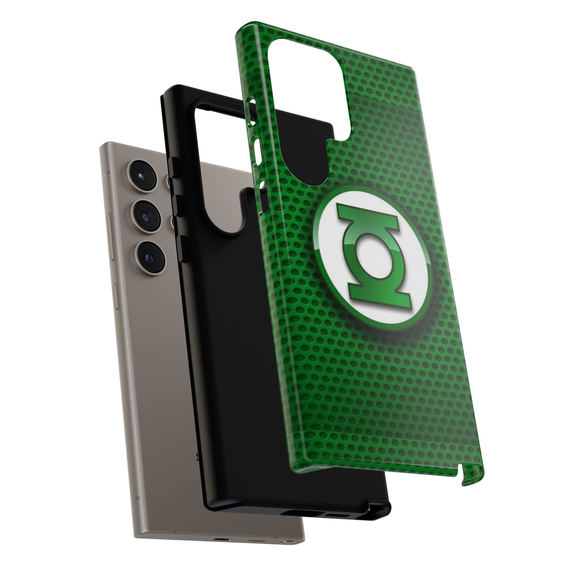 Green Lantern Logo Phone Case, Tough Cases, DC Case for iPhones, Samsung, and Pixel