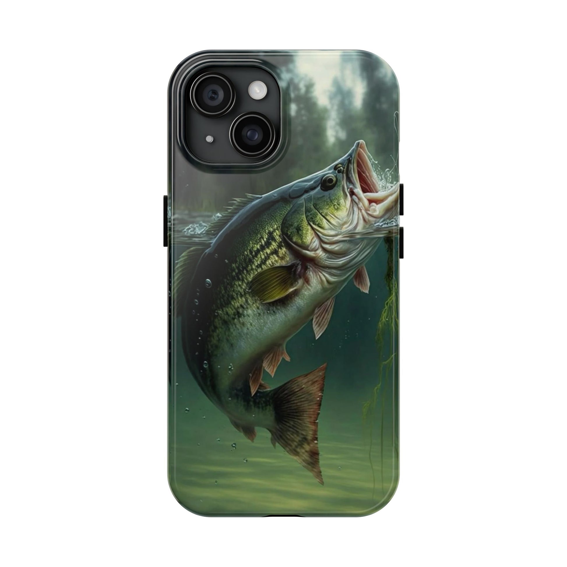 Large Mouth Bass Theme Phone Cases for iPhones & Samsung Phones
