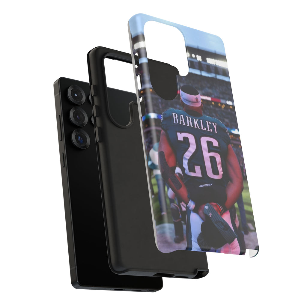 Eagles Football Saquon Barkley Tough Cases for iPhones, Samsung, and Pixel