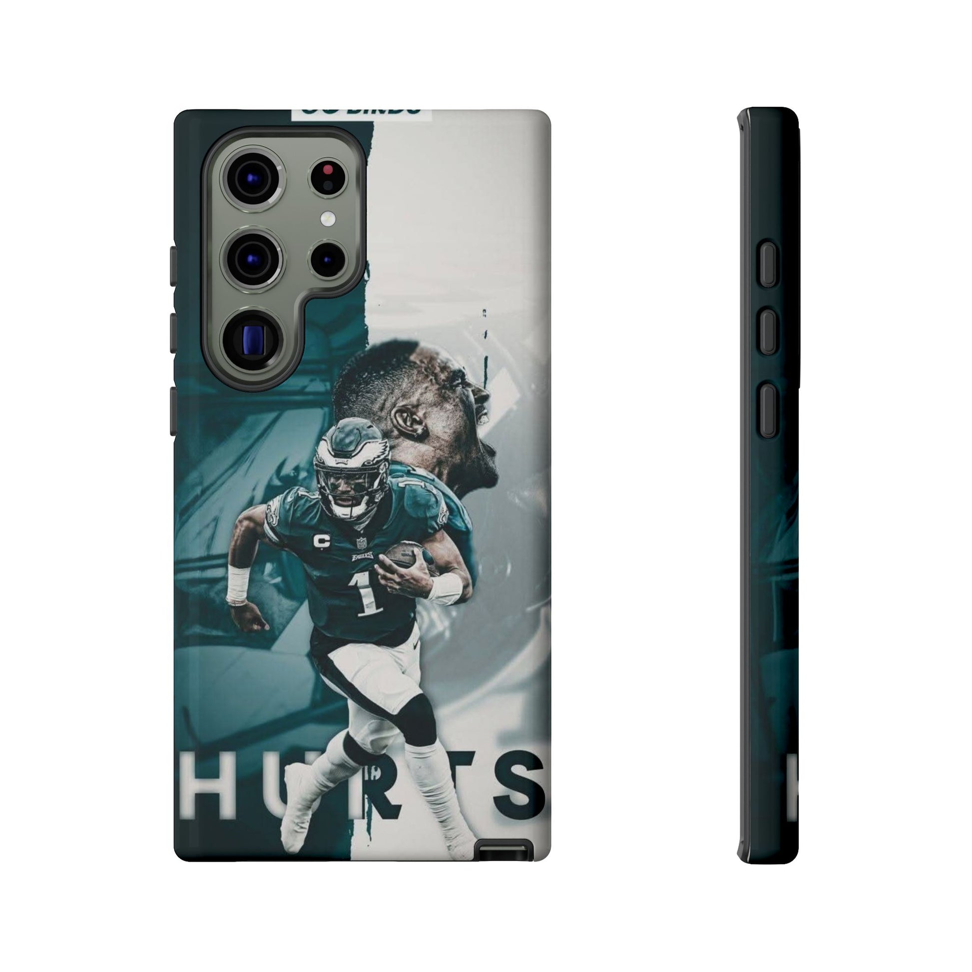 Jalen Hurts Eagles Football Tough Cases for iPhones, Samsung, and Pixel