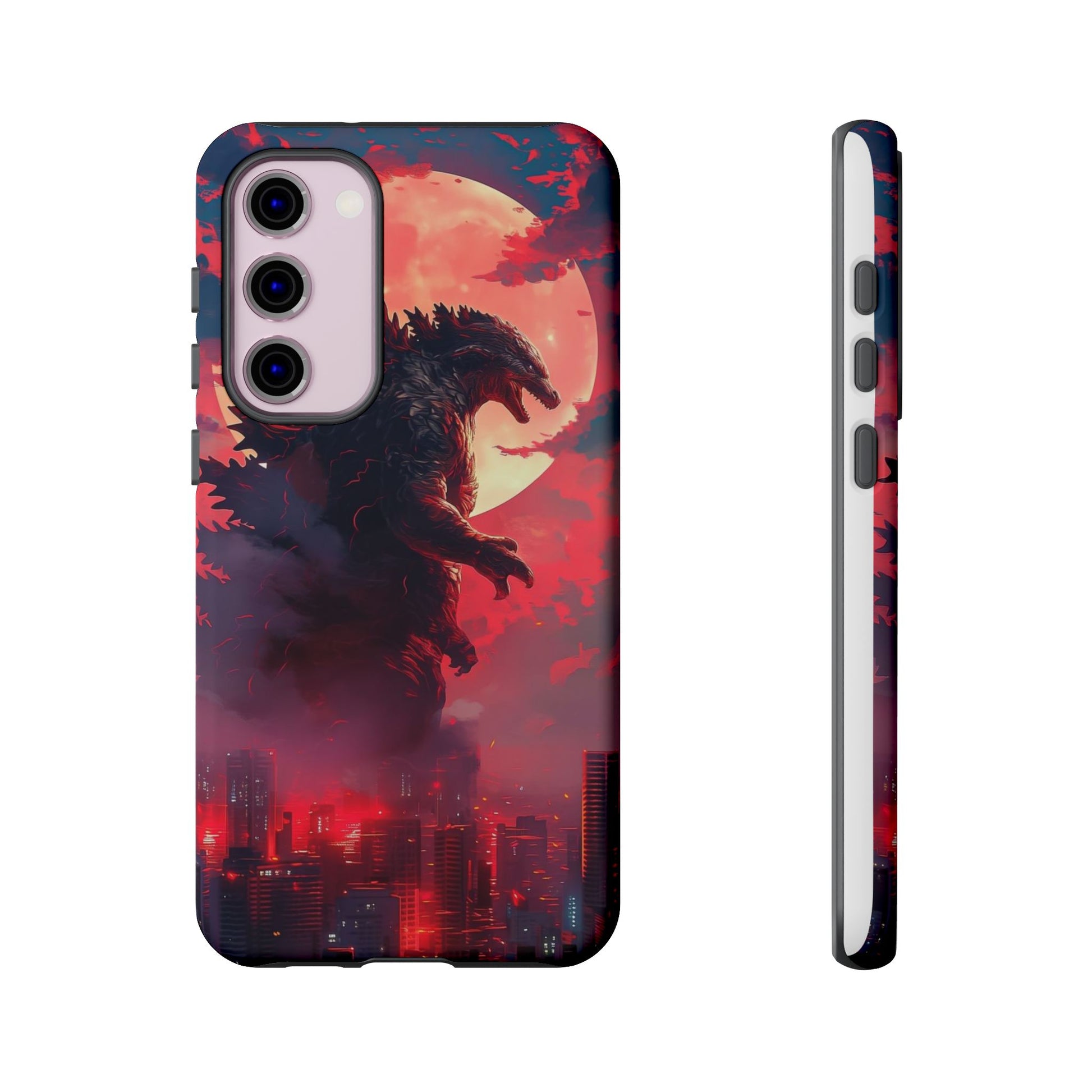 King of Monsters Godzilla Tough Phone Cases for iPhones, Samsung, and Pixel