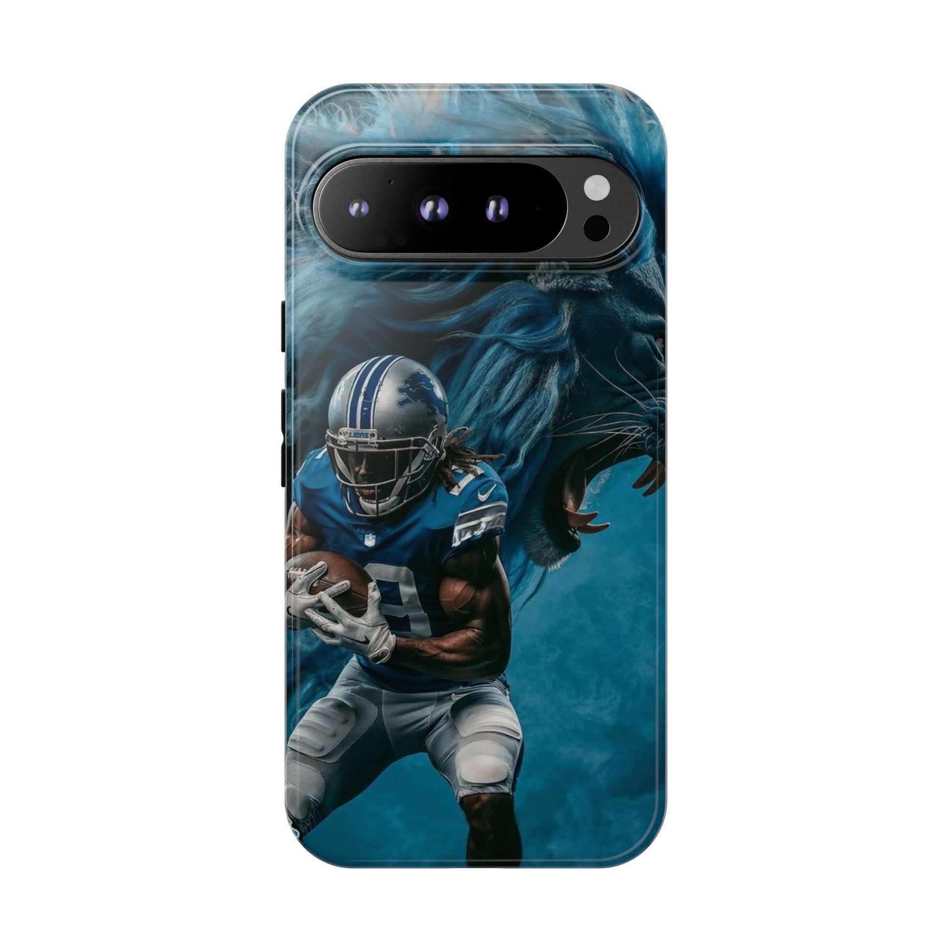 Detroit Lions Player Football Phone Case, Tough Cases for iPhones, Samsung, and Pixel