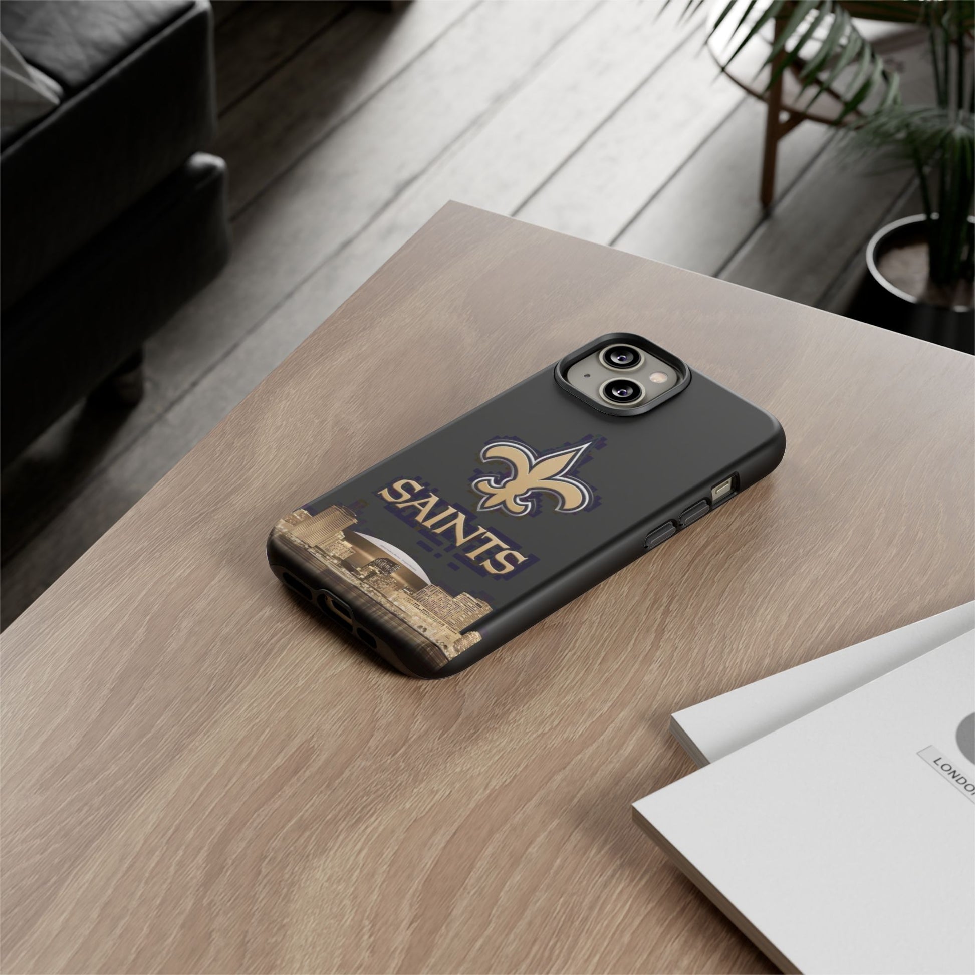 Football New Orleans Saints Logo Tough Cases for iPhones, Samsung, and Pixel