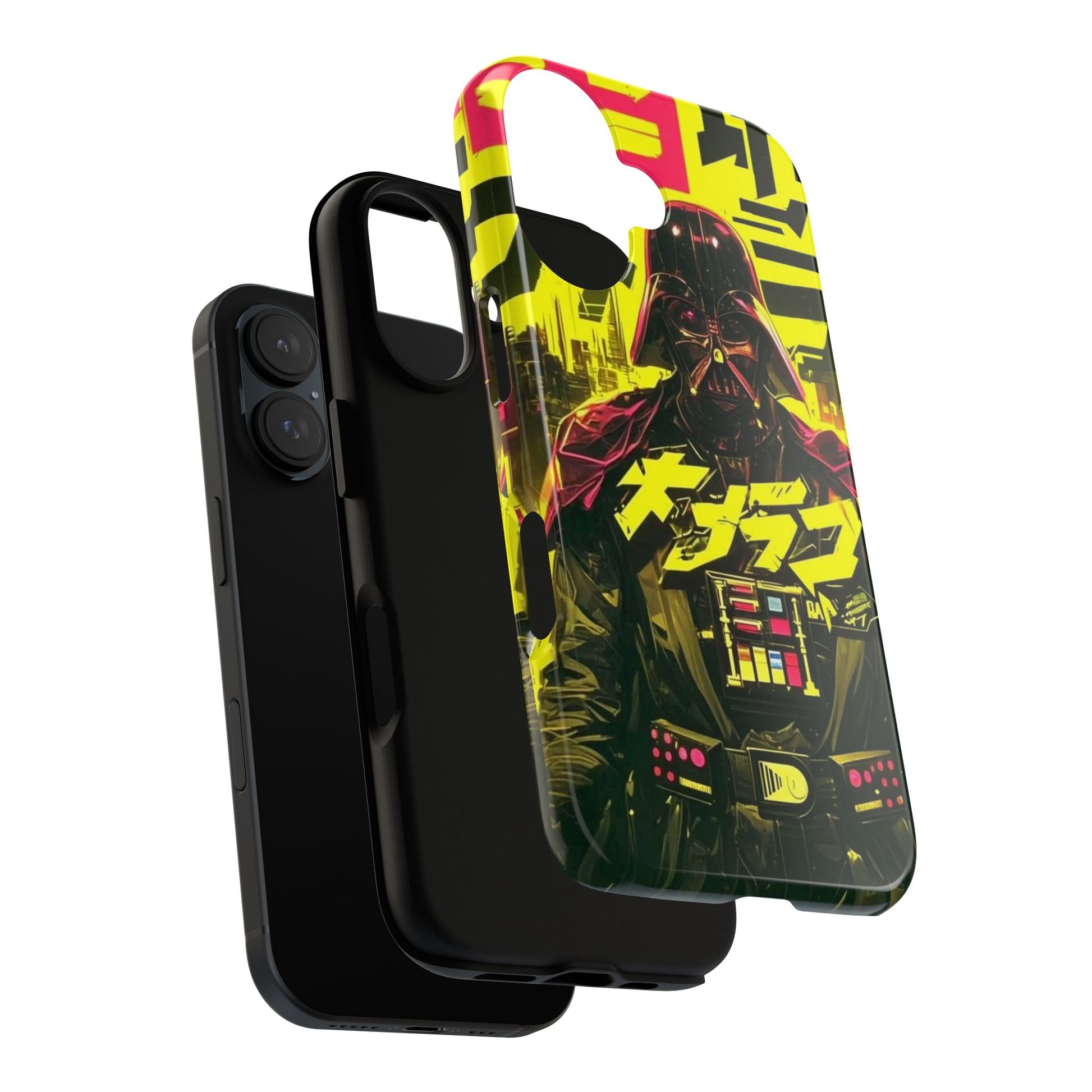 Cyberpunk X Vader Tough Cases for iPhones, Samsung, and Pixel