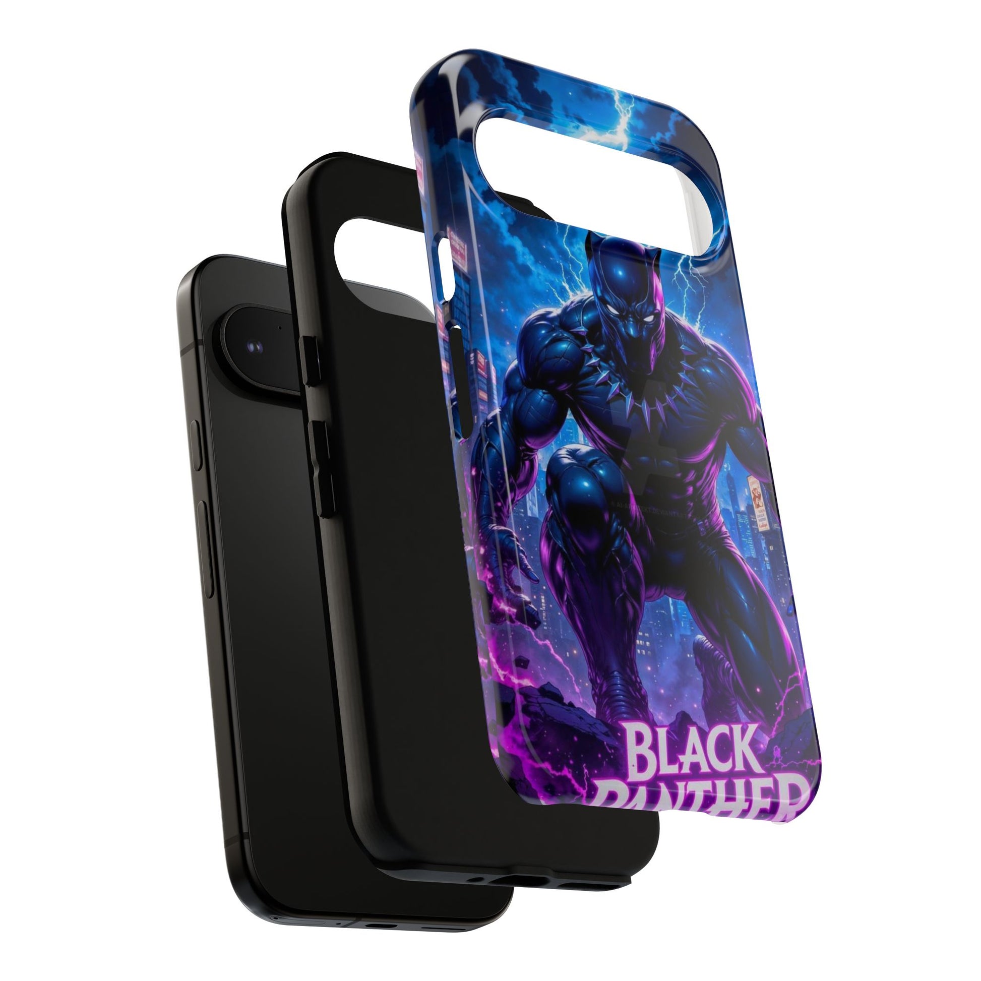 Black Panther Phone Case, Tough Cases for iPhones, Samsung, and Pixel