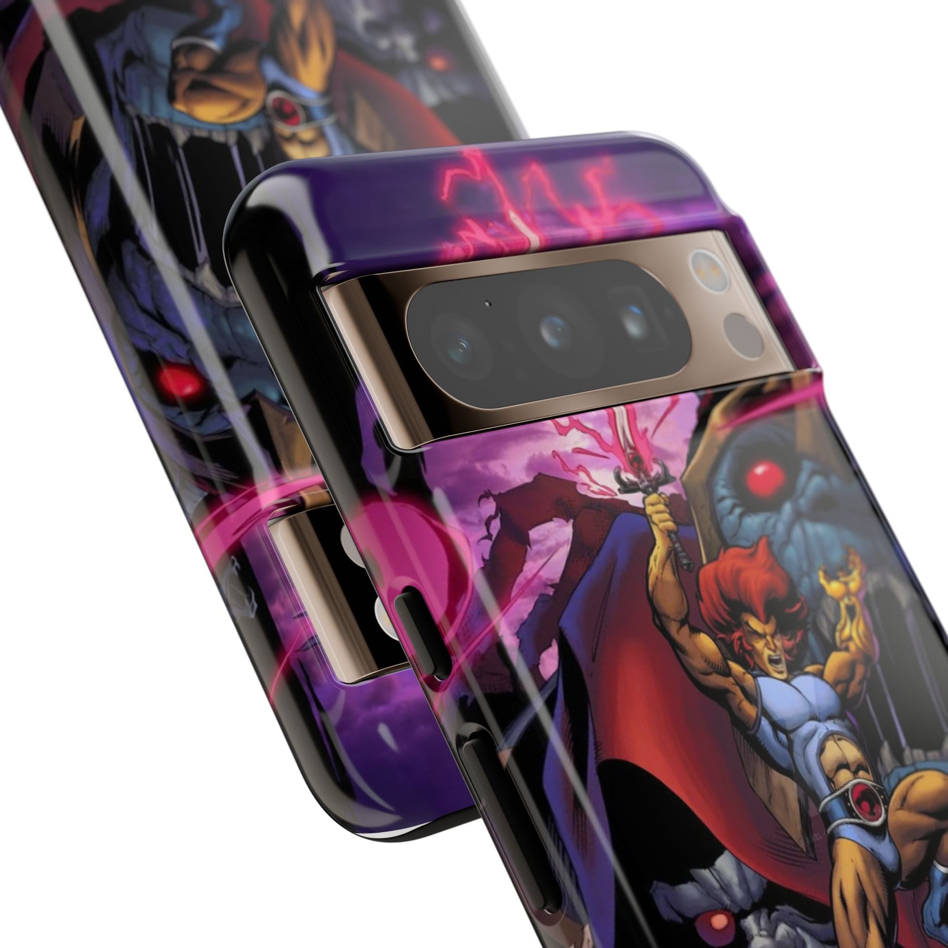 Thundercats Lion O x Mumra Tough Cases for iPhones, Samsung, and Pixel