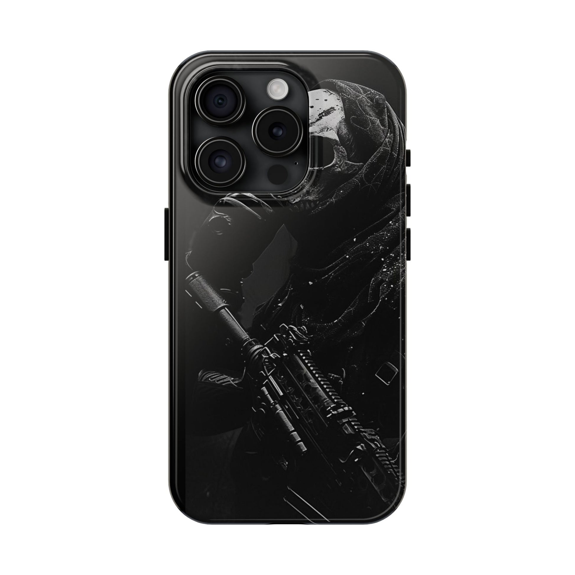 Ghost Gamer COD Inspired Themed Phone Cases for Iphones & Samsung Phones