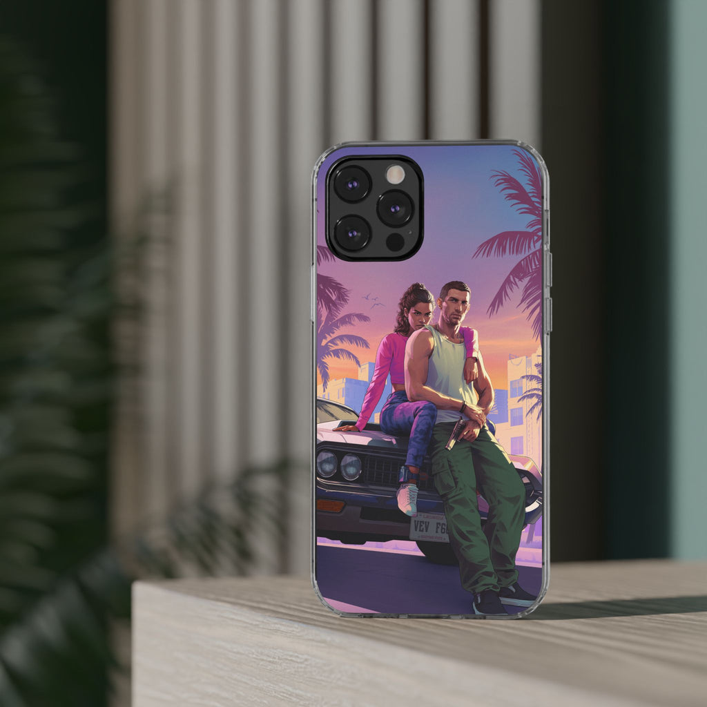 Grand Theft Game inspired Protective Iphone and Samsung case