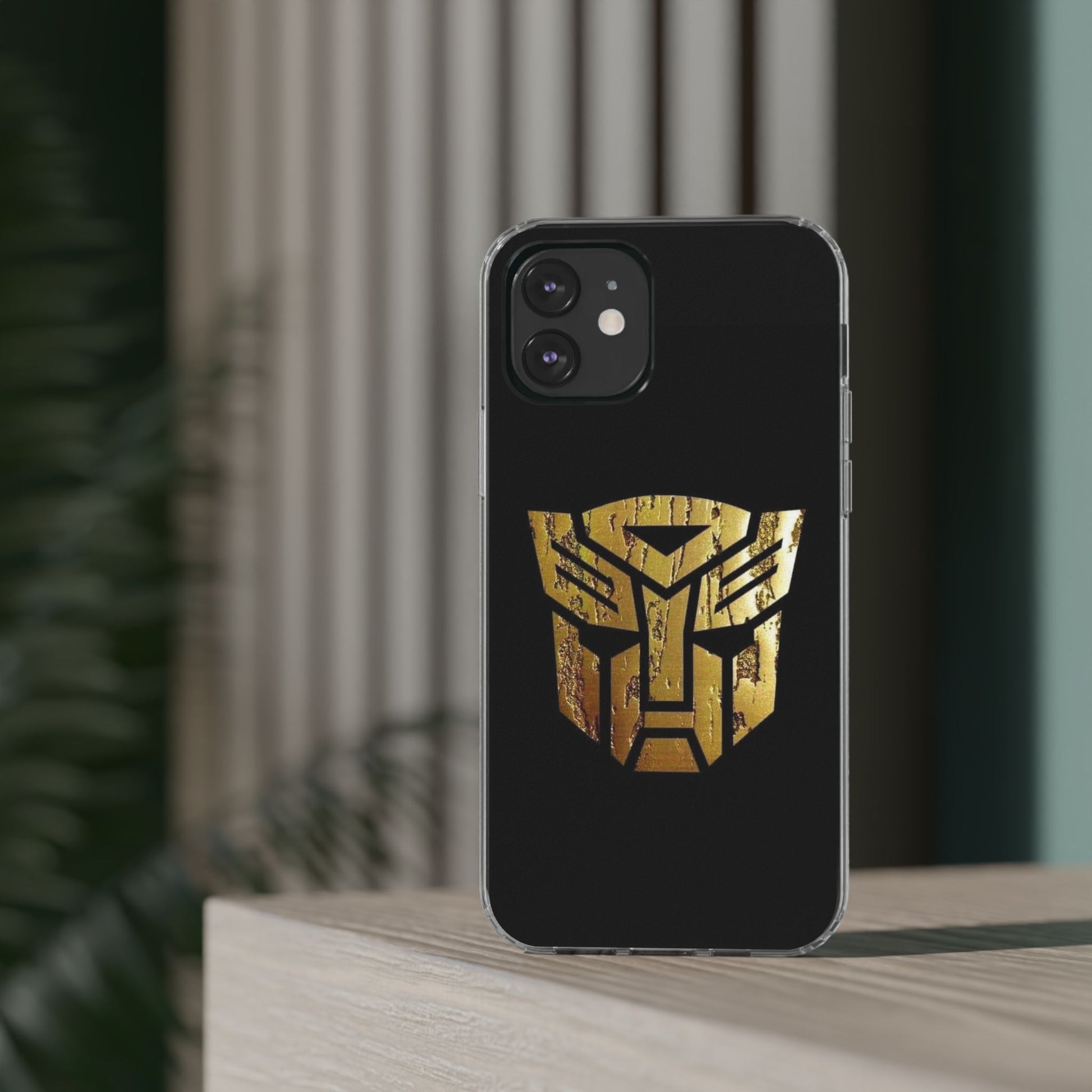 Phone Case, Autobot Logo Clear Case for iPhone and Samsung
