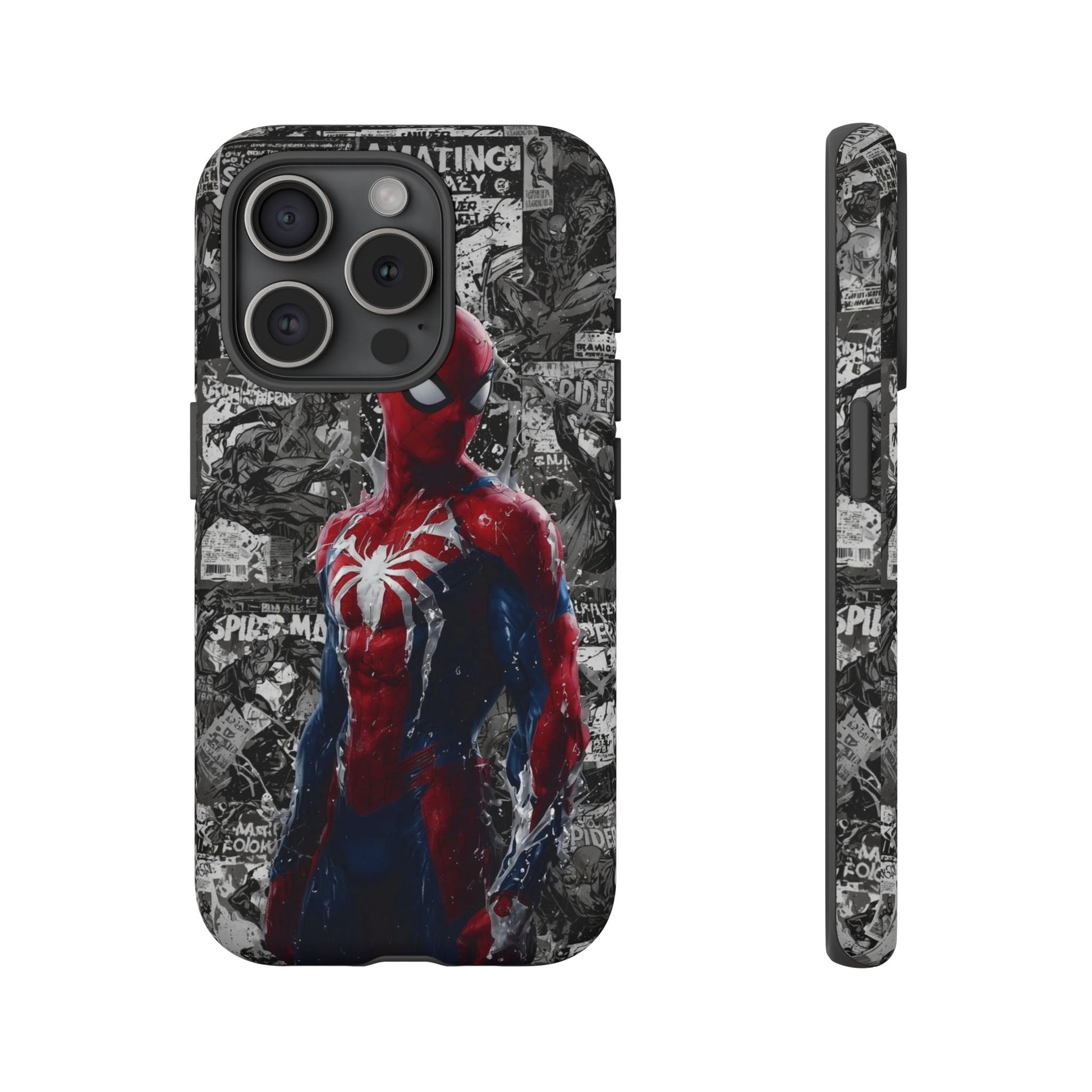 Spiderman Phone Case, Tough Cases for iPhones, Samsung, and Pixel
