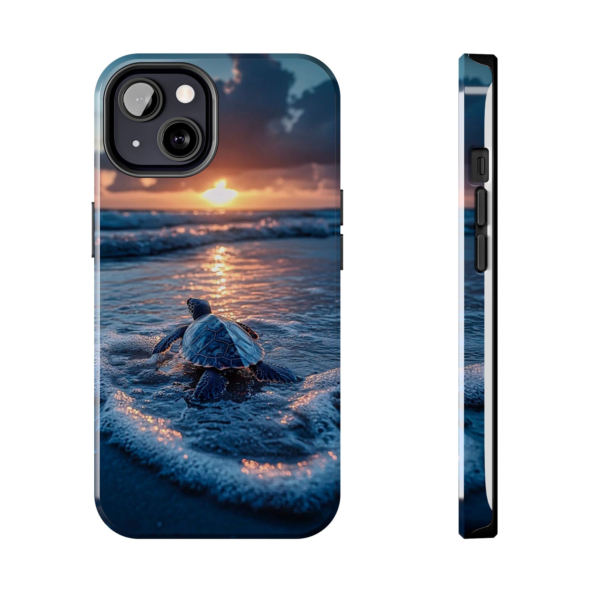 Beautiful Sea Turtle Themed Tough Phone Cases for Iphones & Samsung Phones