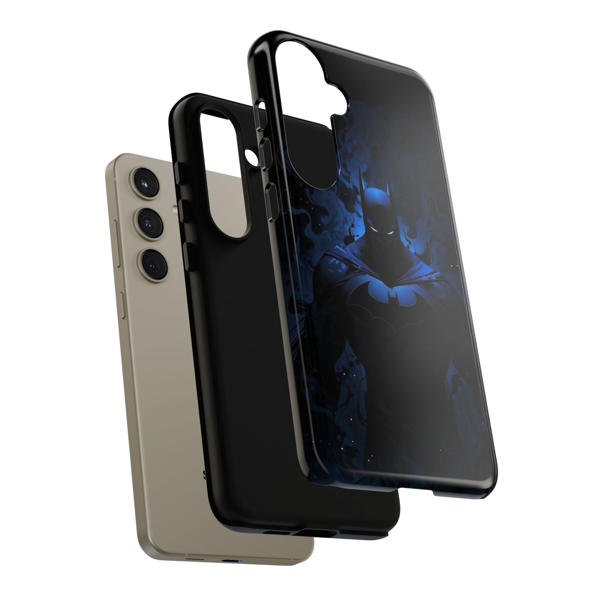 Dark Knight Batman Tough Cases for iPhones, Samsung, and Pixel