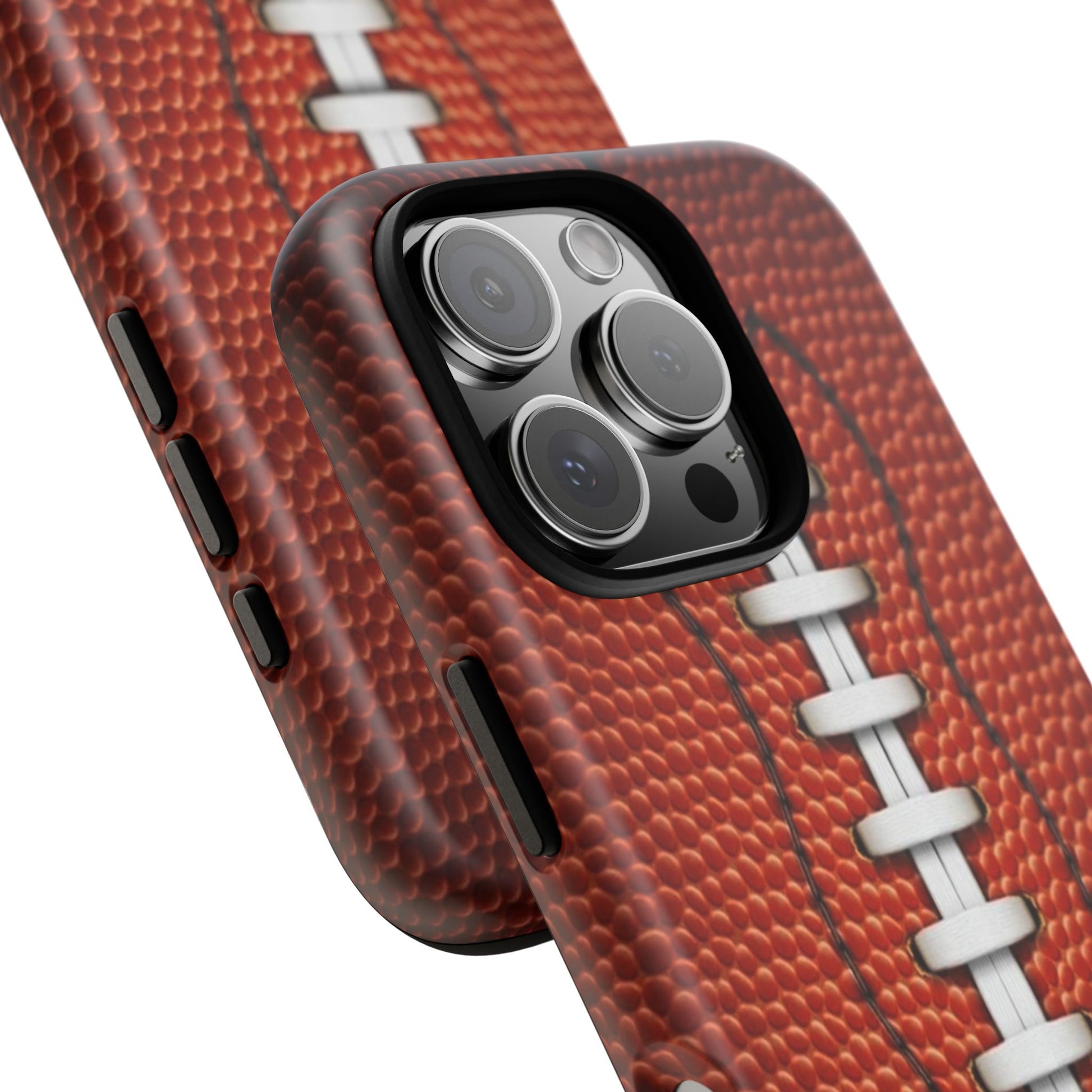 Football Pigskin Print Tough Cases for iPhones, Samsung, and Pixel