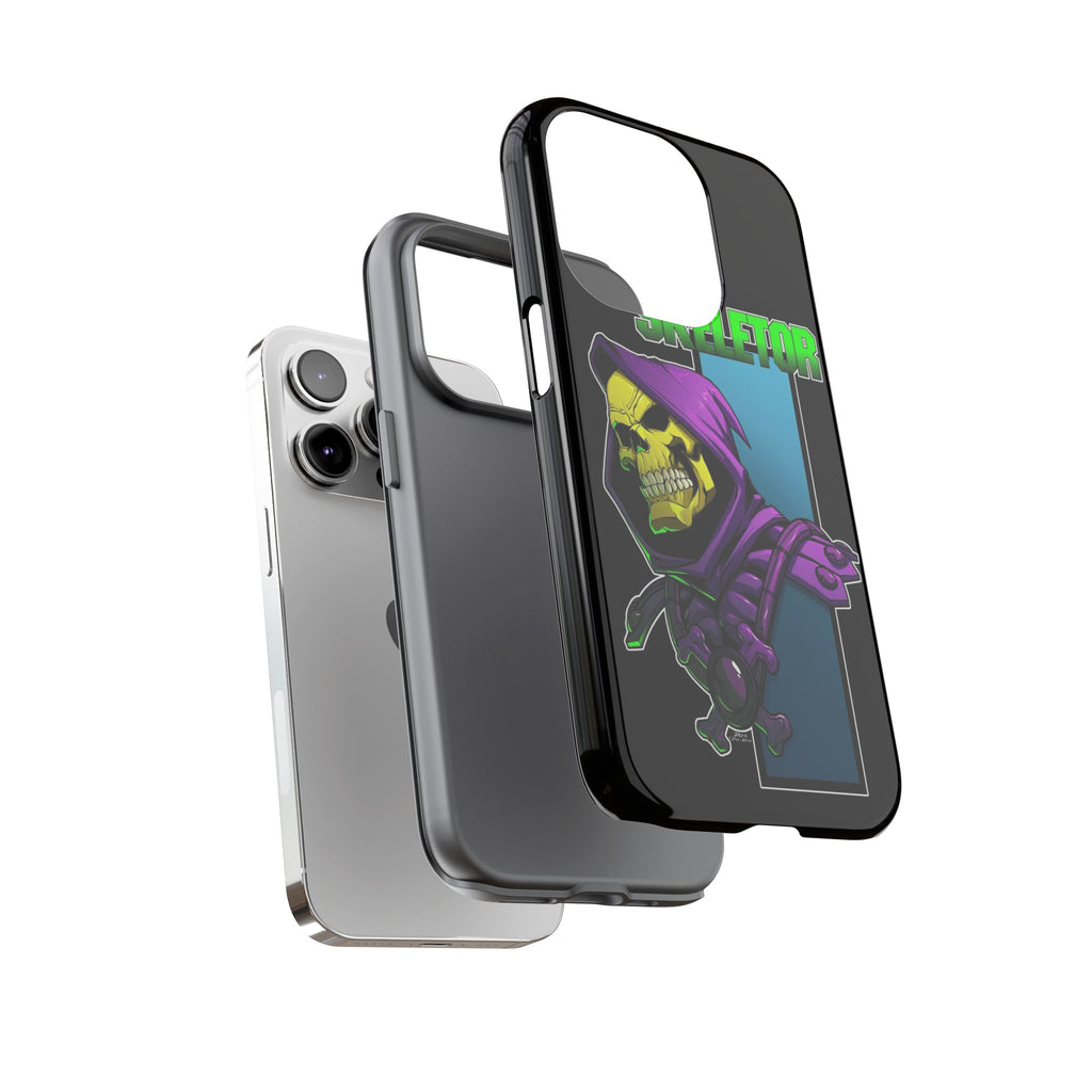 Skeletor Tough Cases for iPhones, Samsung, and Pixel