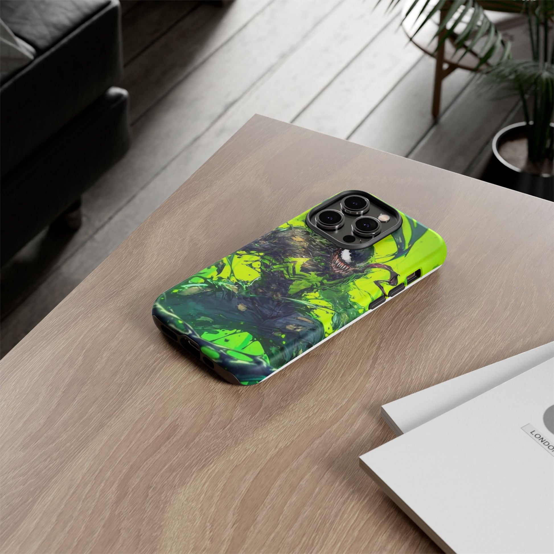 Evil Venom Phone Case, Tough Cases, Marvel Comics Phone for iPhones, Samsung, and Pixel