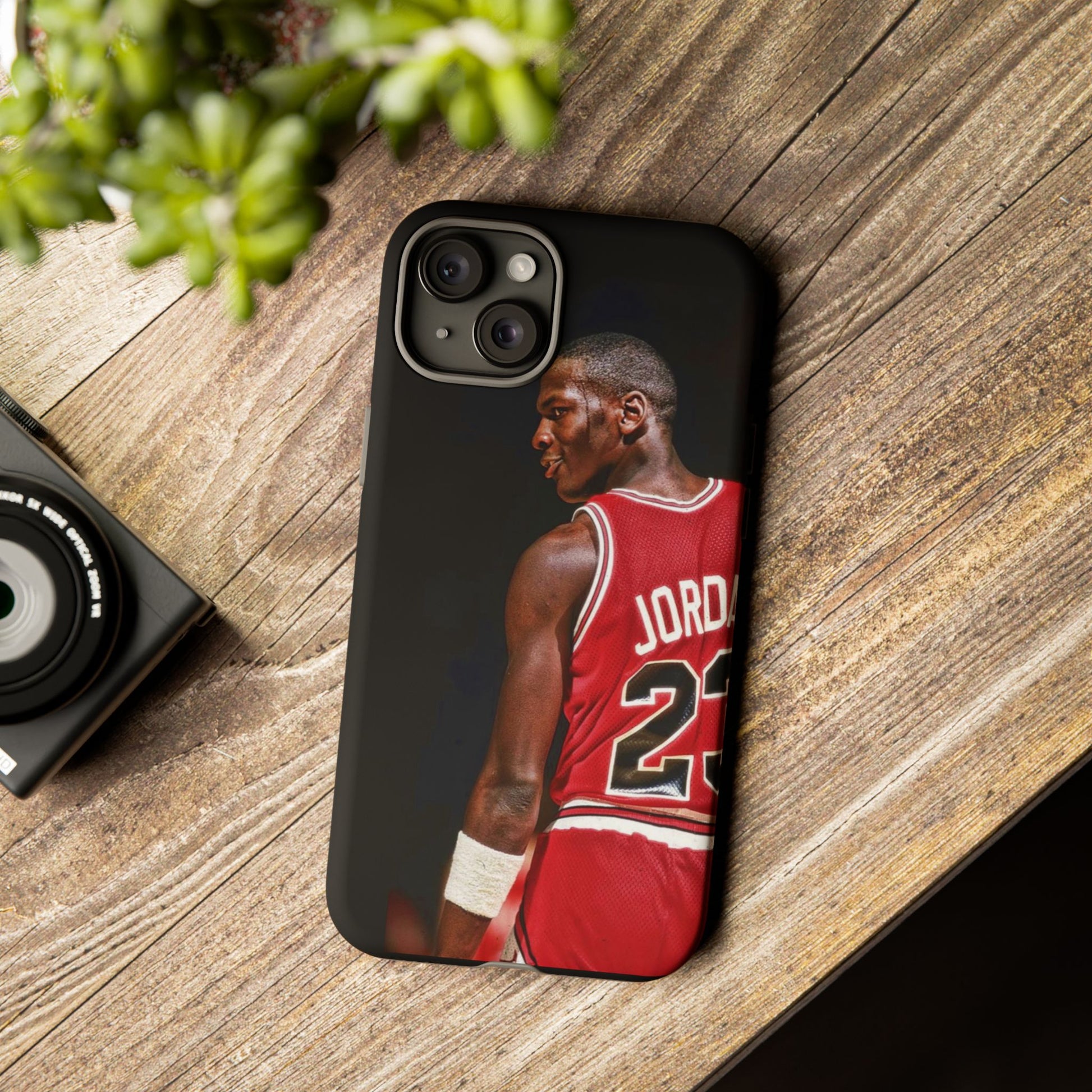 Basketball Legend Michael Jordan Tough Cases for iPhones, Samsung, and Pixel